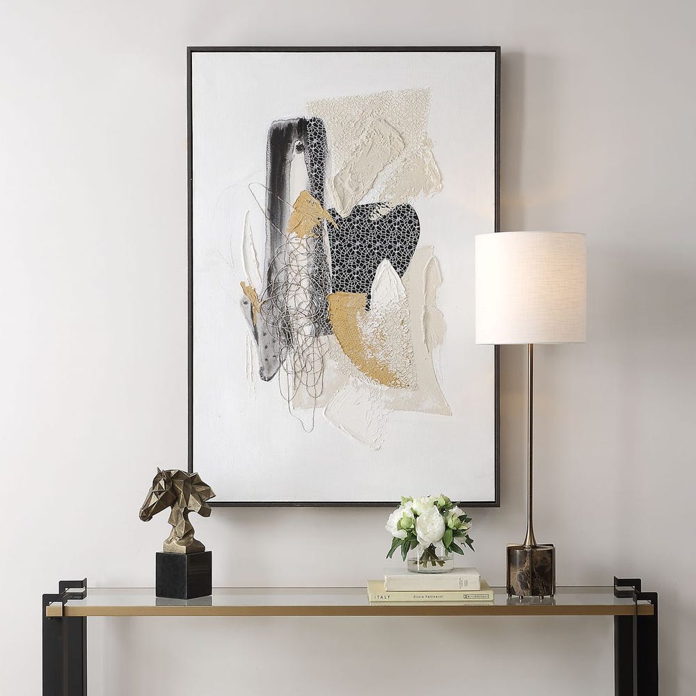 Uttermost Scatter Abstract Hand Painted Canvas Art