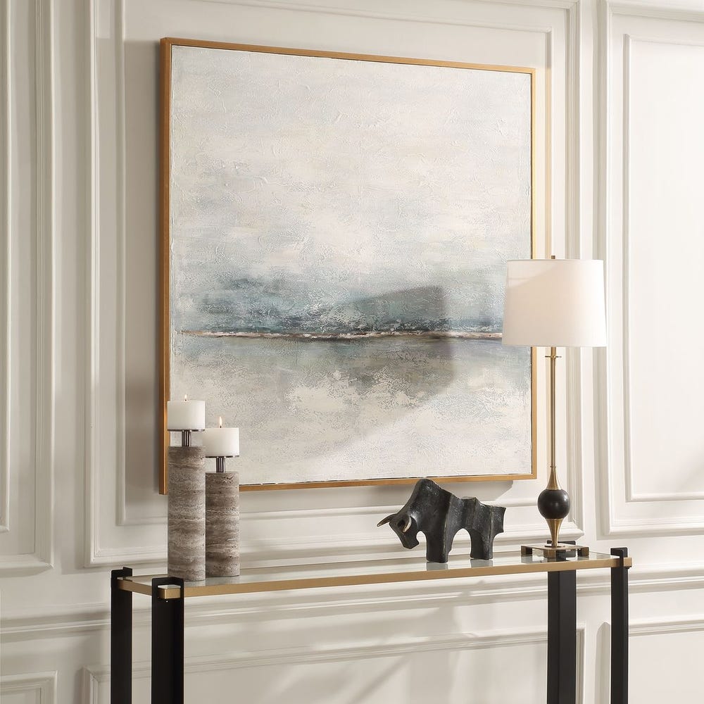 Uttermost Foggy Morning Abstract Art