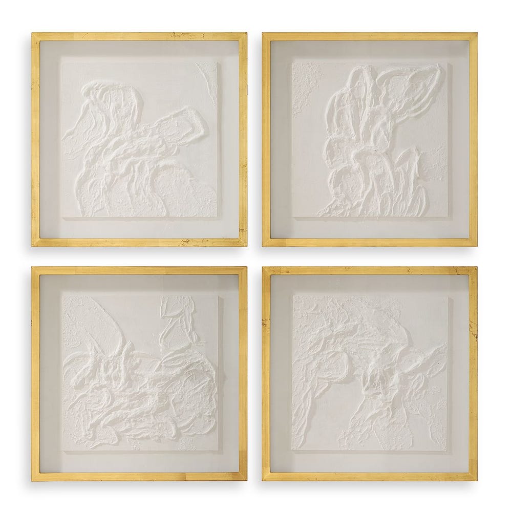 Uttermost Fourfold Framed Prints - Set of 4