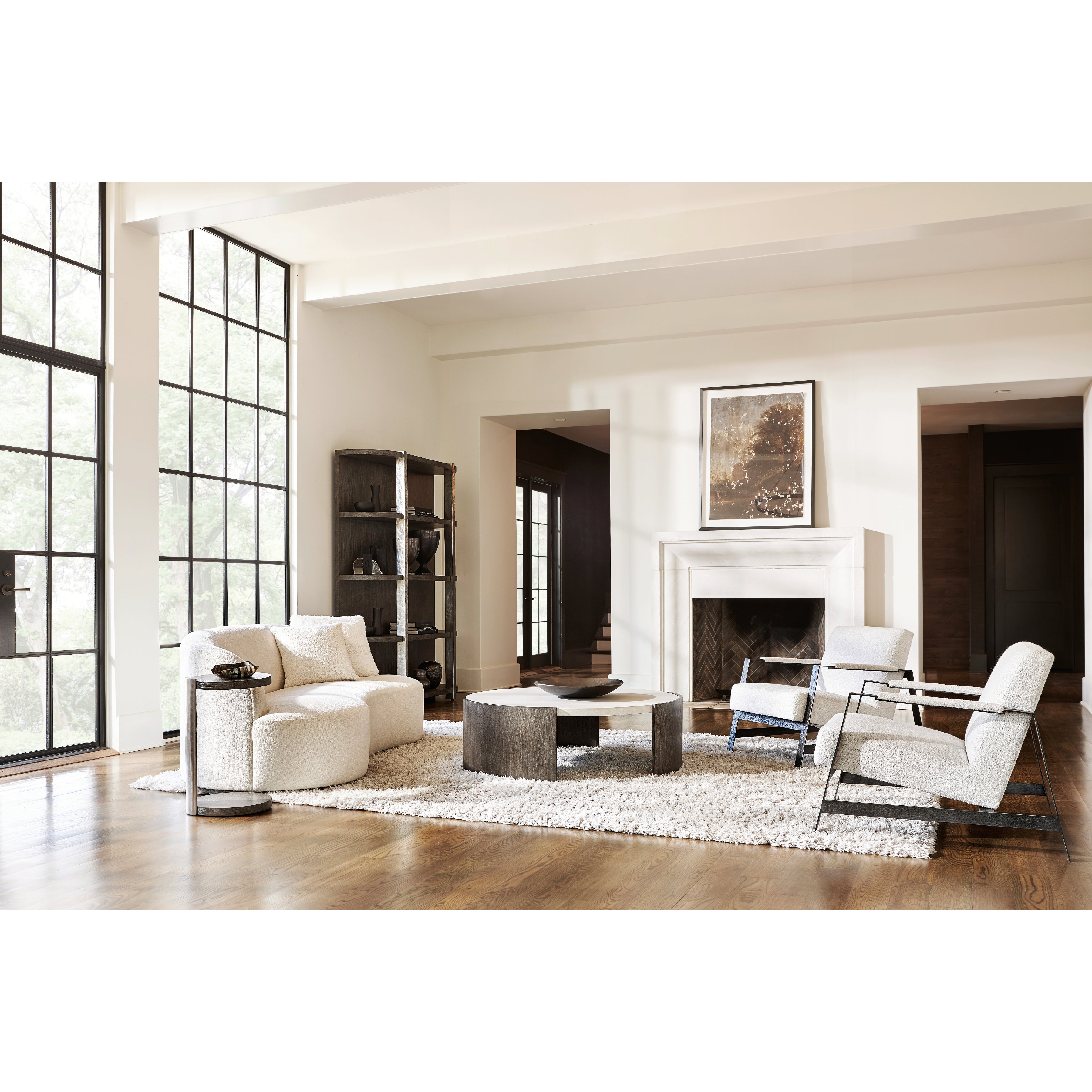 Prado Accent Table in Porcini Finish by Bernhardt