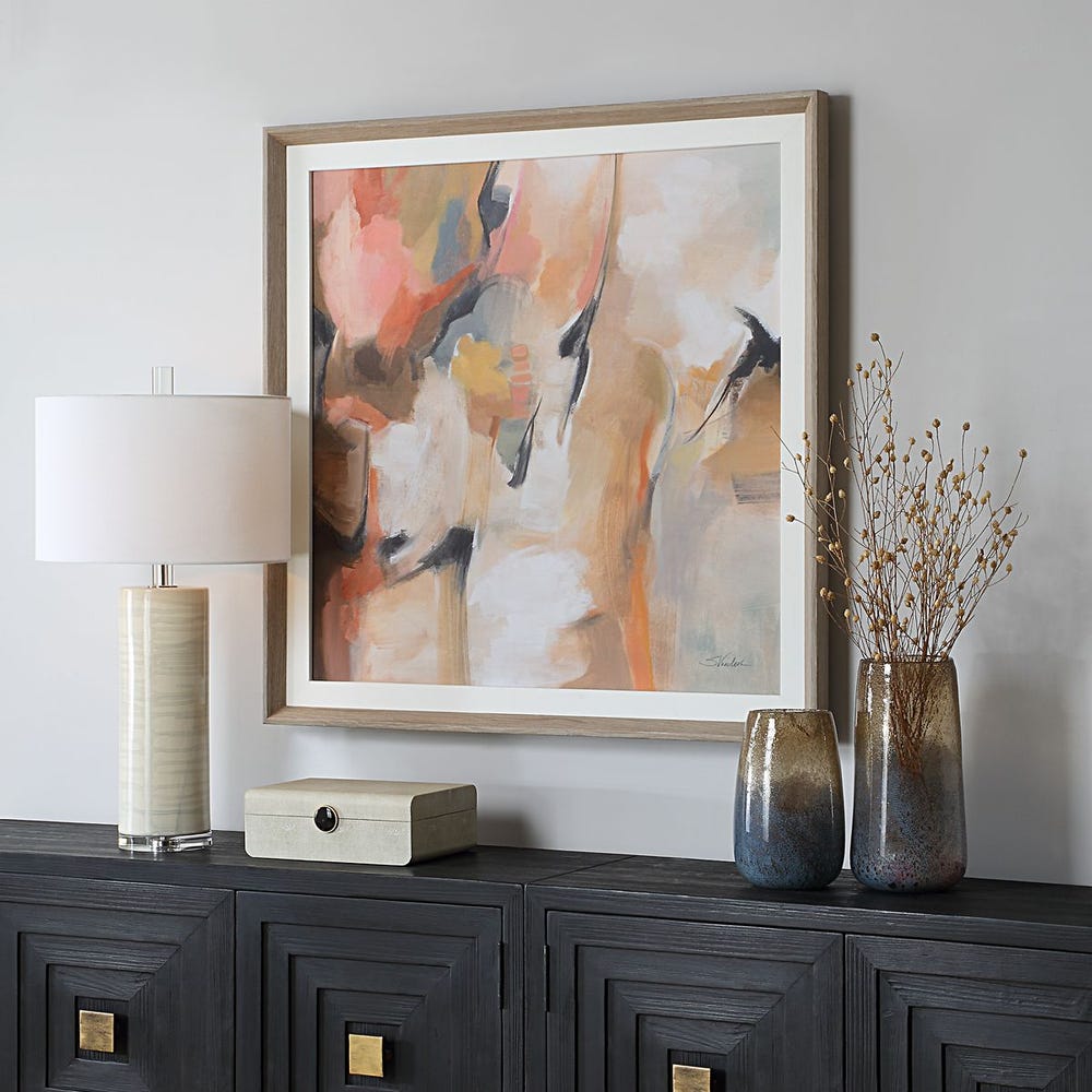 Uttermost Uphill Framed Abstract Print