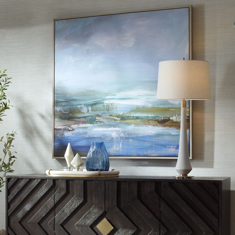 Uttermost Lush Valley Framed Canvas
