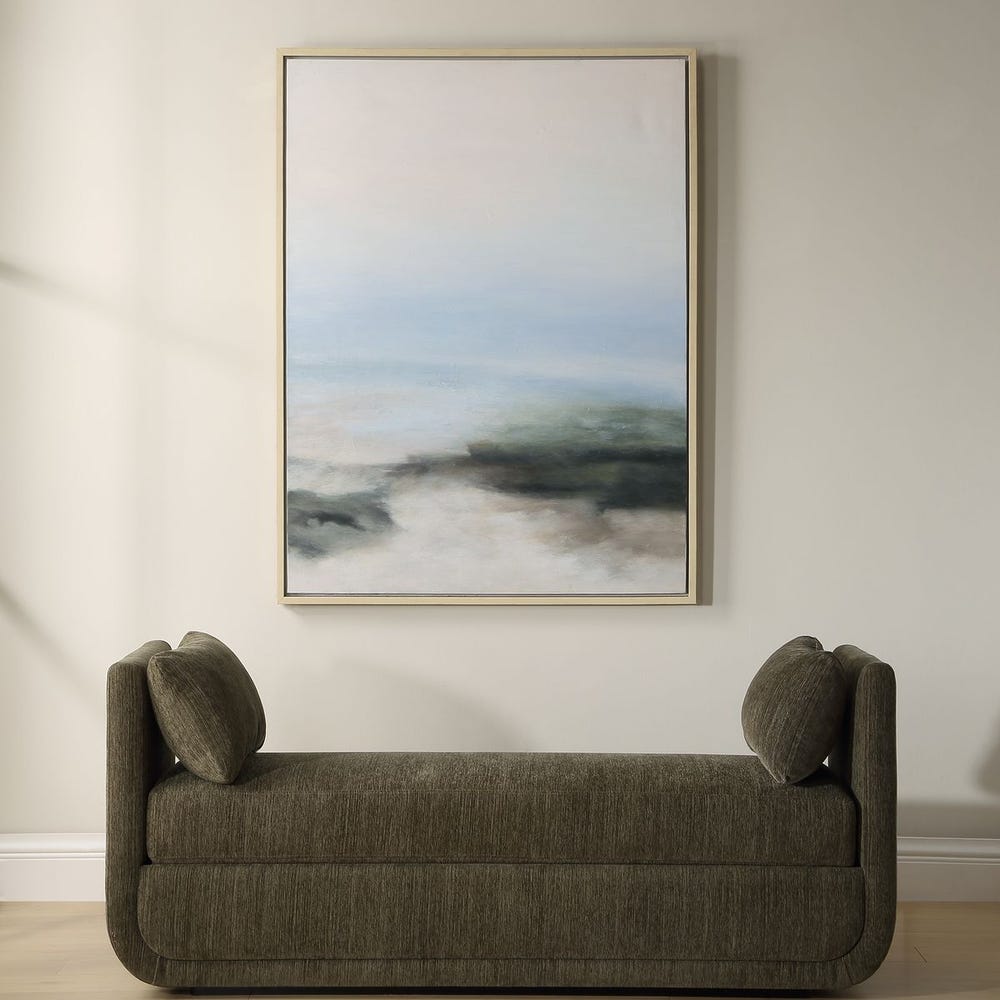 Uttermost Crossing Paths Coastal Landscape Painting