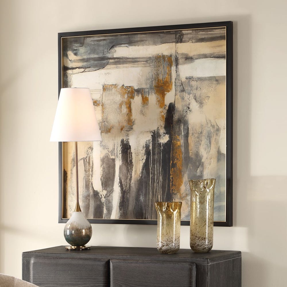 Uttermost Landslide Framed Abstract Print