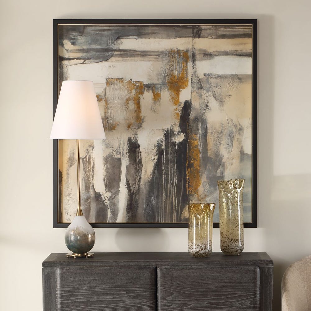 Uttermost Landslide Framed Abstract Print