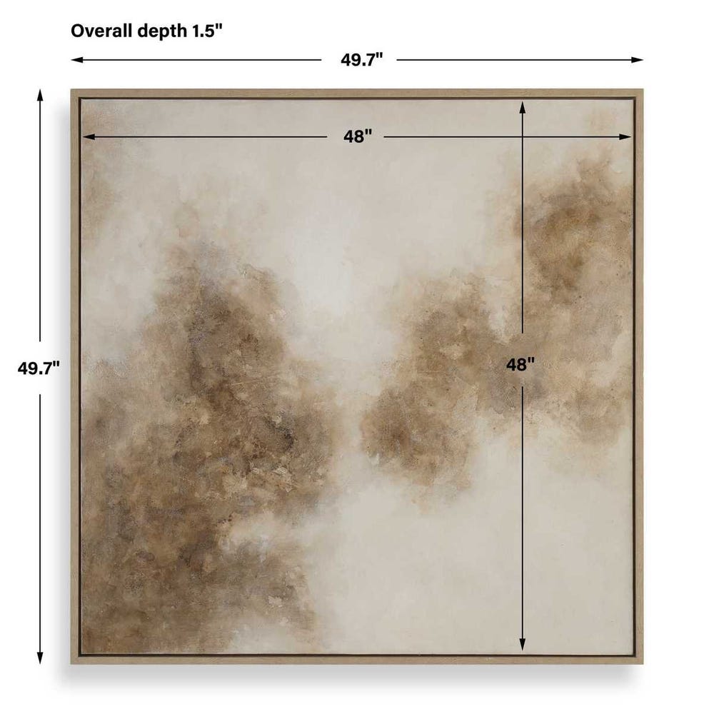 Uttermost Up In Smoke Framed Modern Art