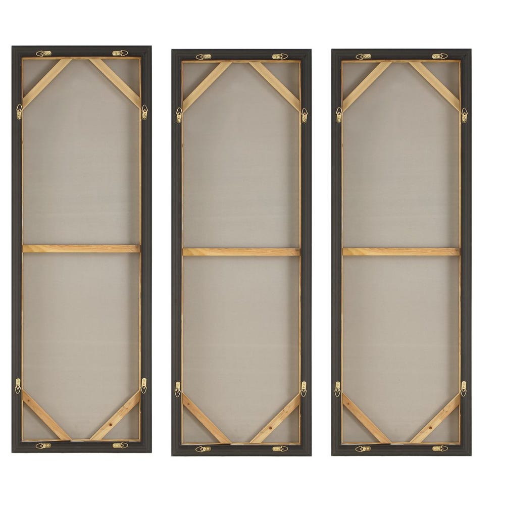 Uttermost Smoke Break Hand Painted Modern Art - Set of 3