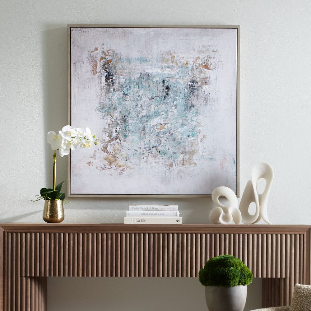 Uttermost Find Me Here Abstract Framed Canvas Art