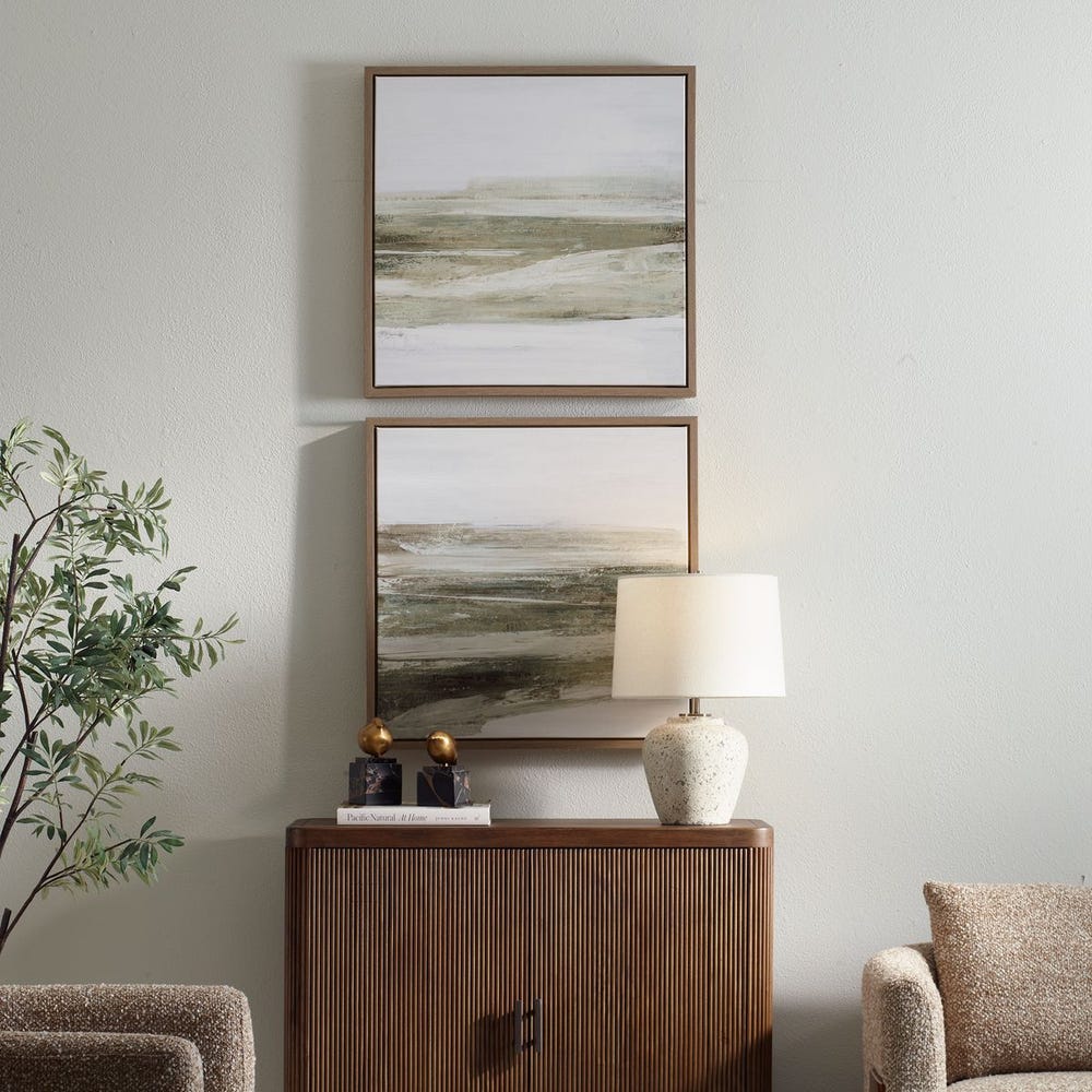 Uttermost All Of A Sudden Framed Canvases - Set of 2