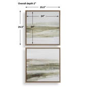 Uttermost All Of A Sudden Framed Canvases - Set of 2