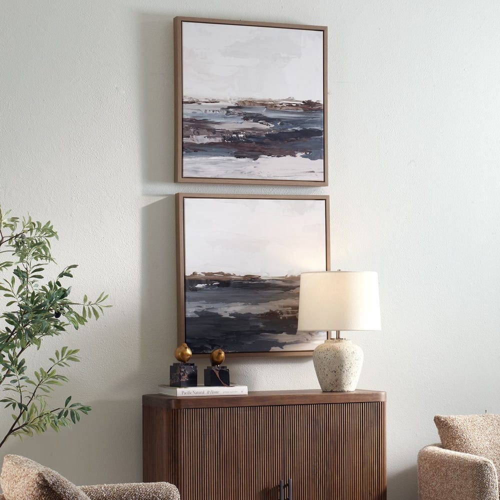 Uttermost Bring Me In Framed Landscape Painting - Set of 2