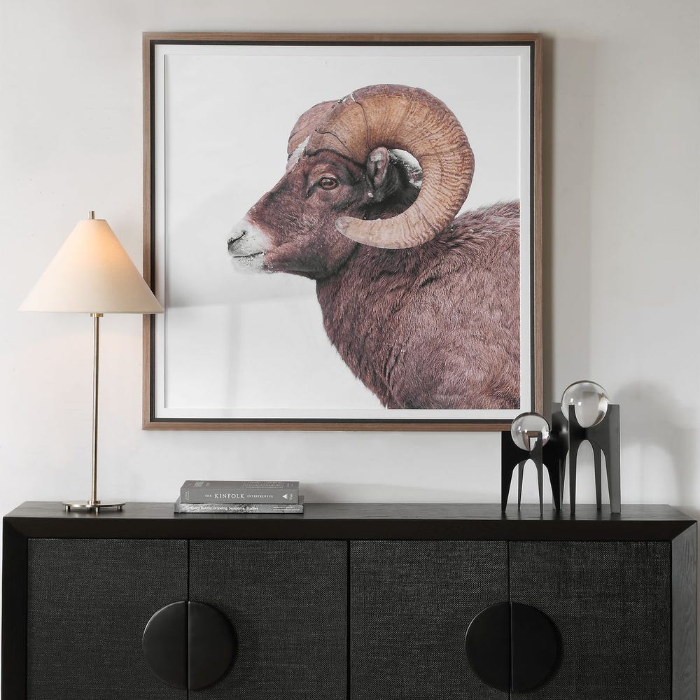Uttermost Big Horn Sheep Framed Print