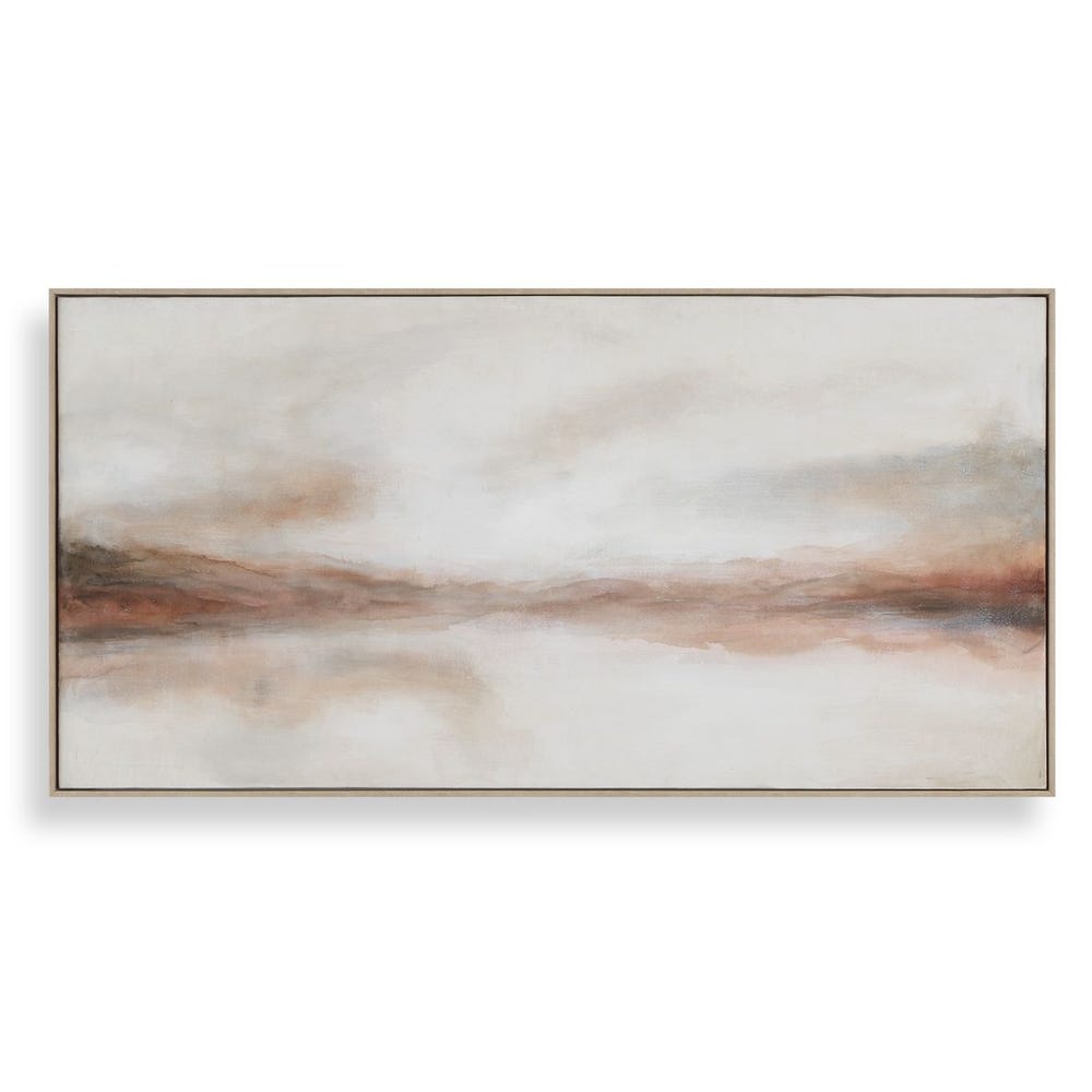 Uttermost Haze in The Horizon Landscape Painting