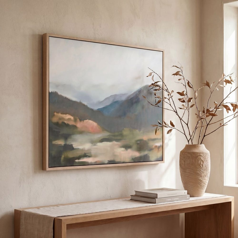 Uttermost Fading Memory Landscape Art