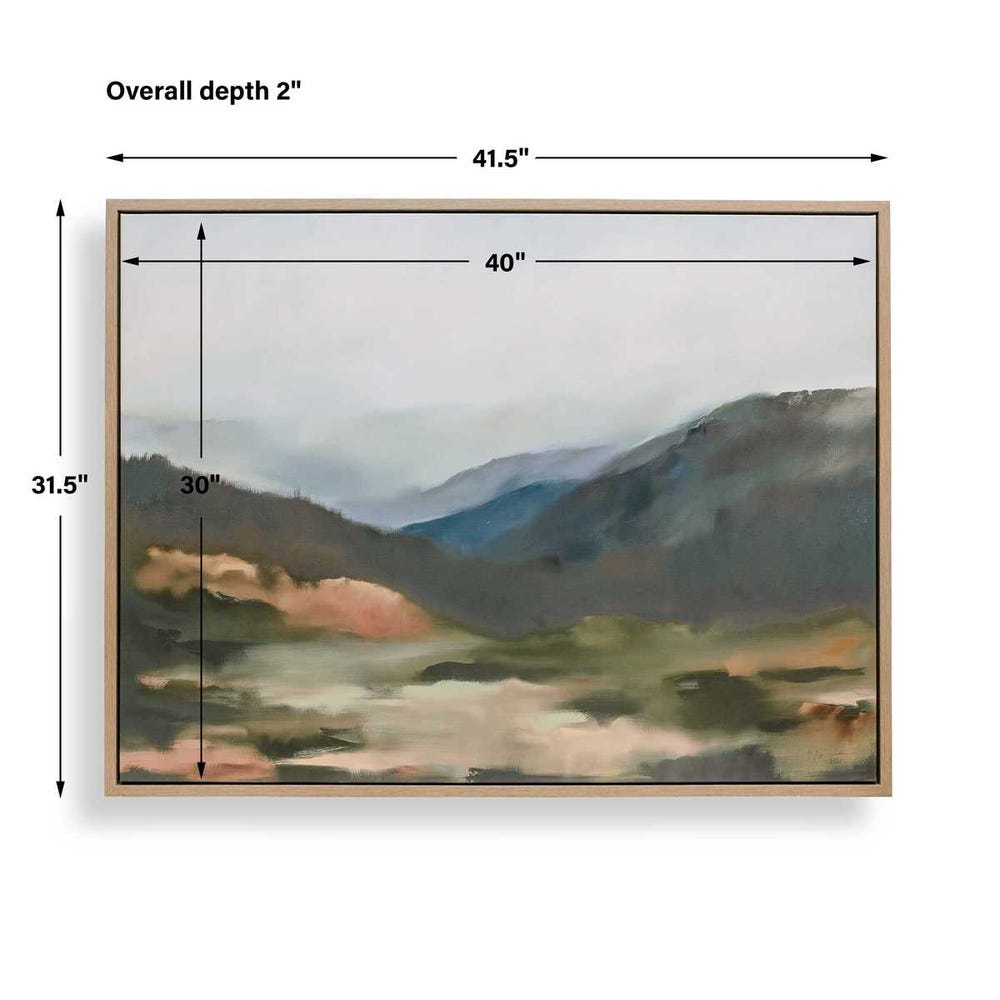 Uttermost Fading Memory Landscape Art