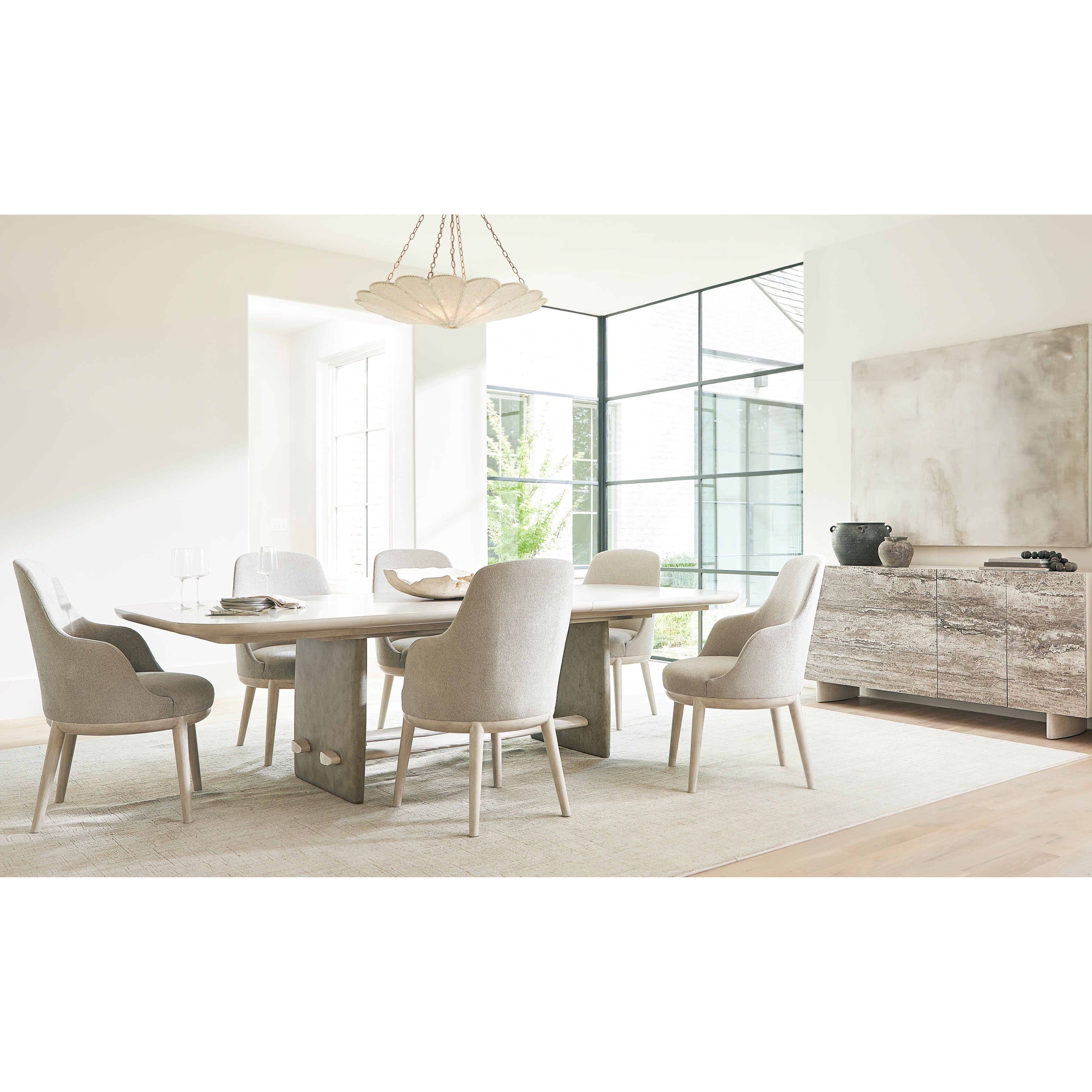 Sereno Travertine Buffet by Bernhardt