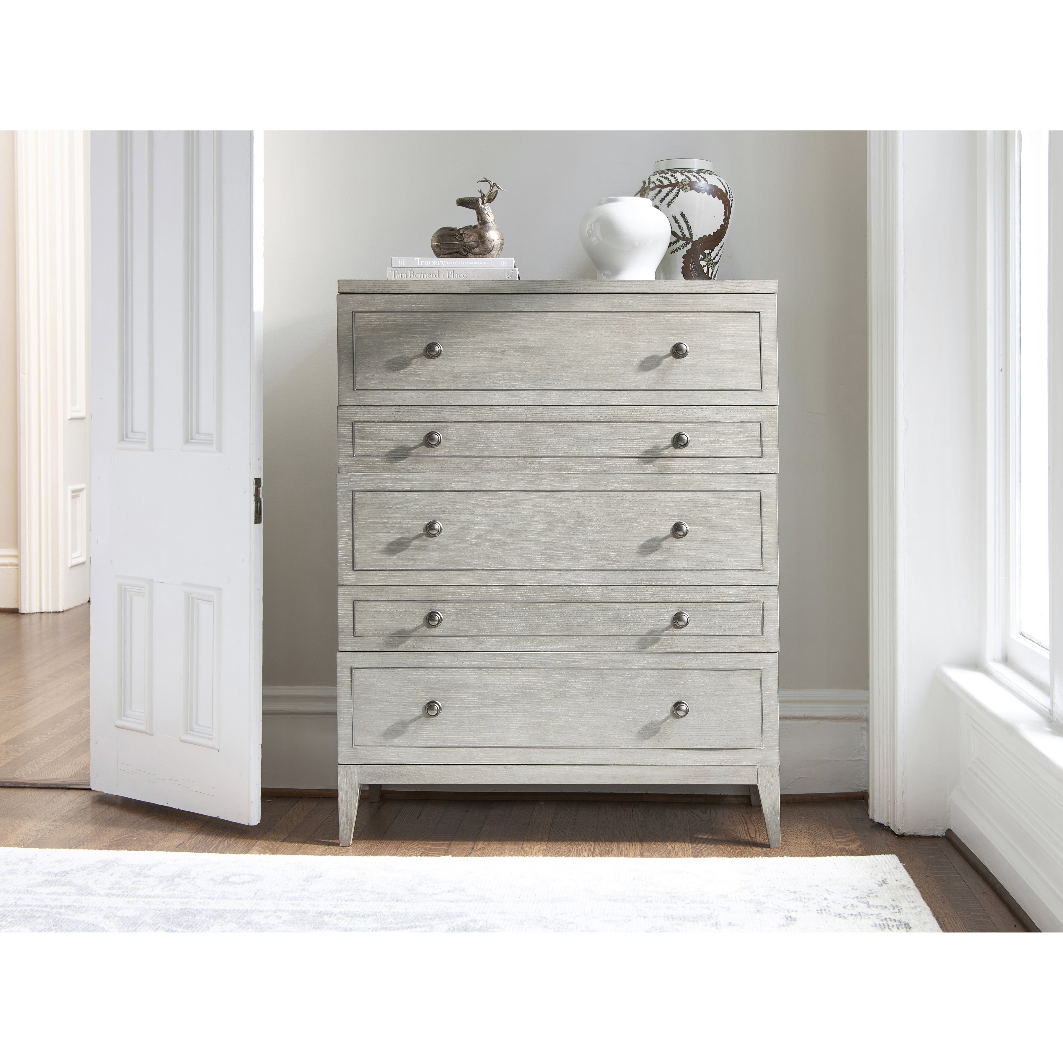 Cornelia Tall Drawer Chest by Bernhardt