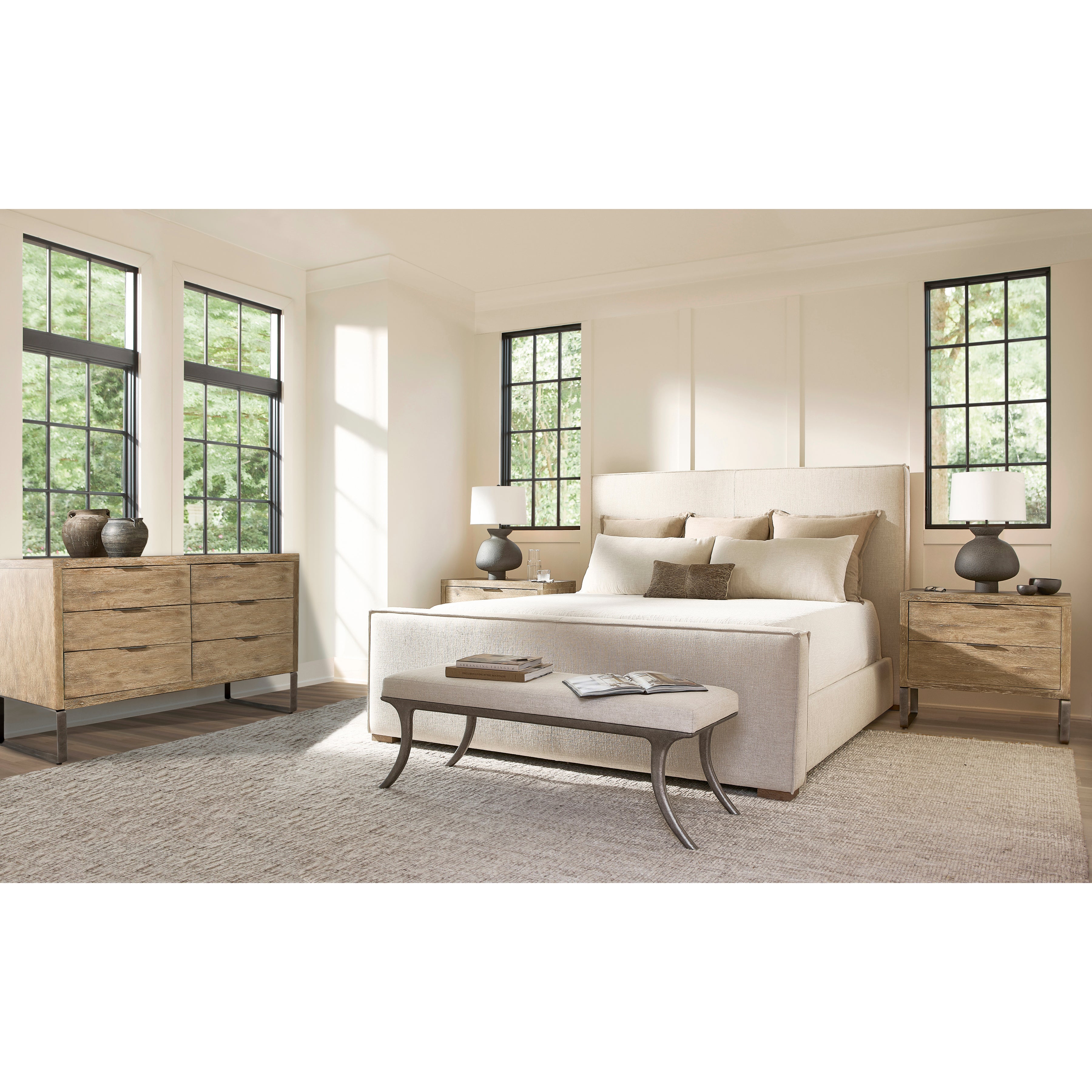 Tribeca Dresser with Steel Base by Bernhardt