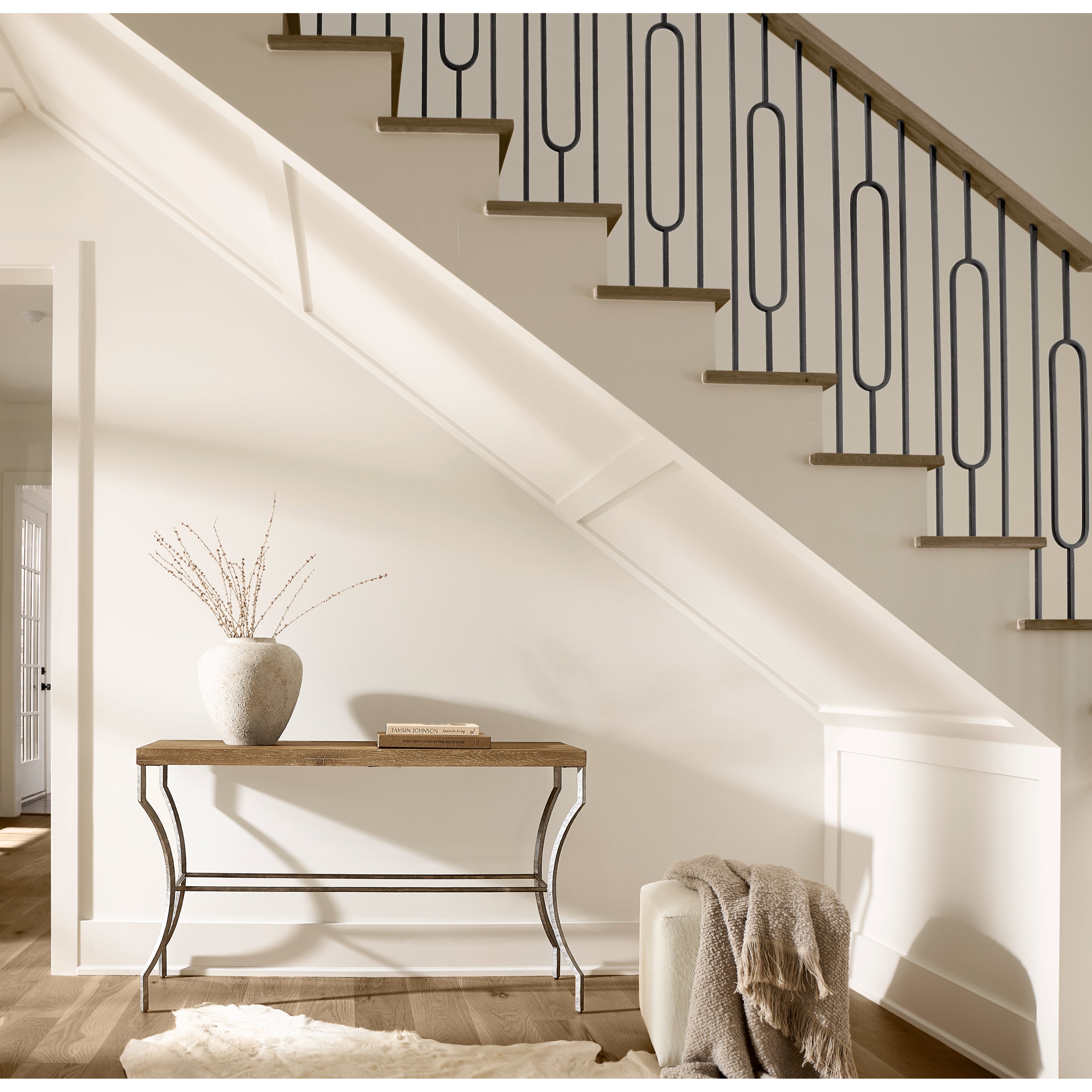 Tribeca Console Table with Steel Legs by Bernhardt