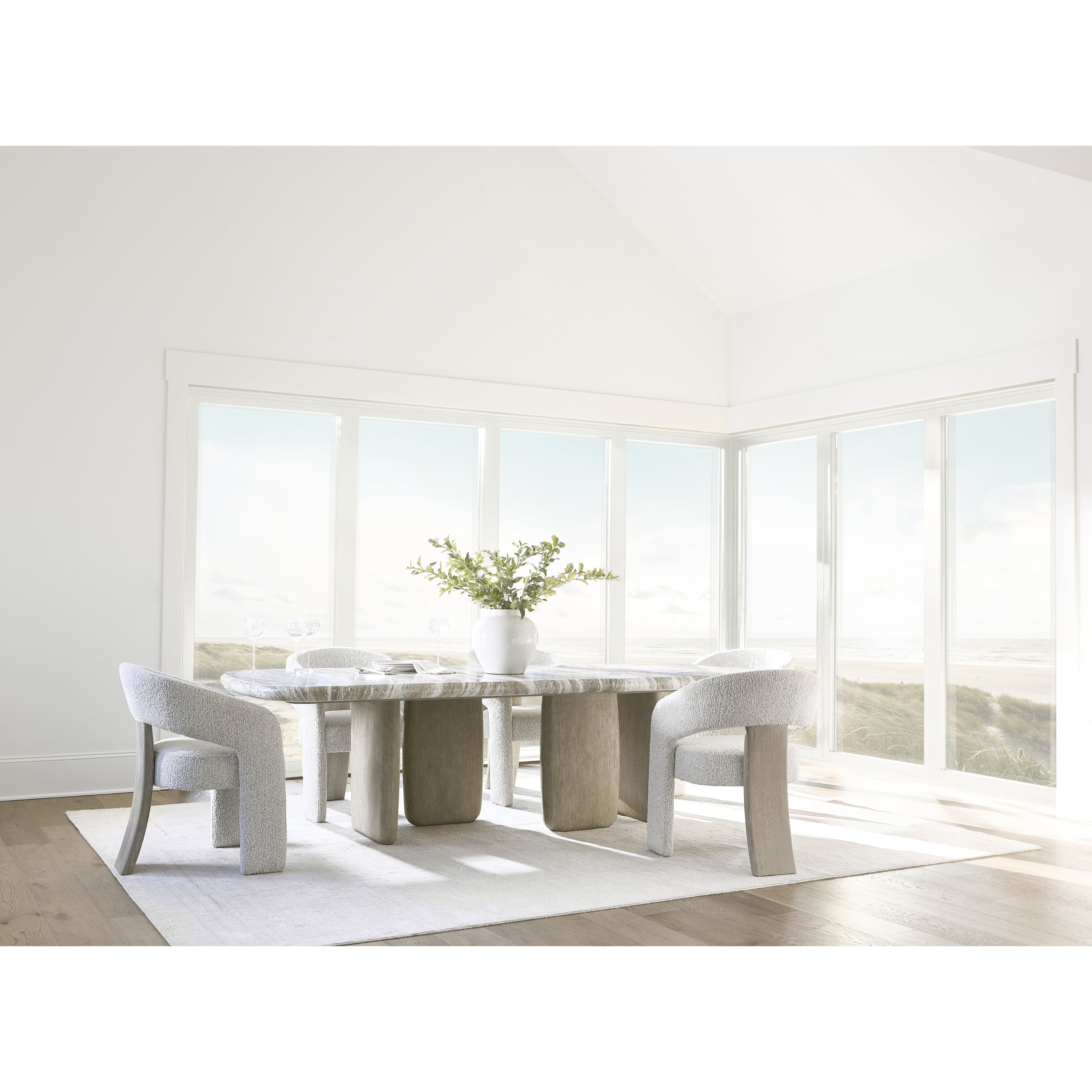 Open Back Arcadia Arm Chair by Bernhardt