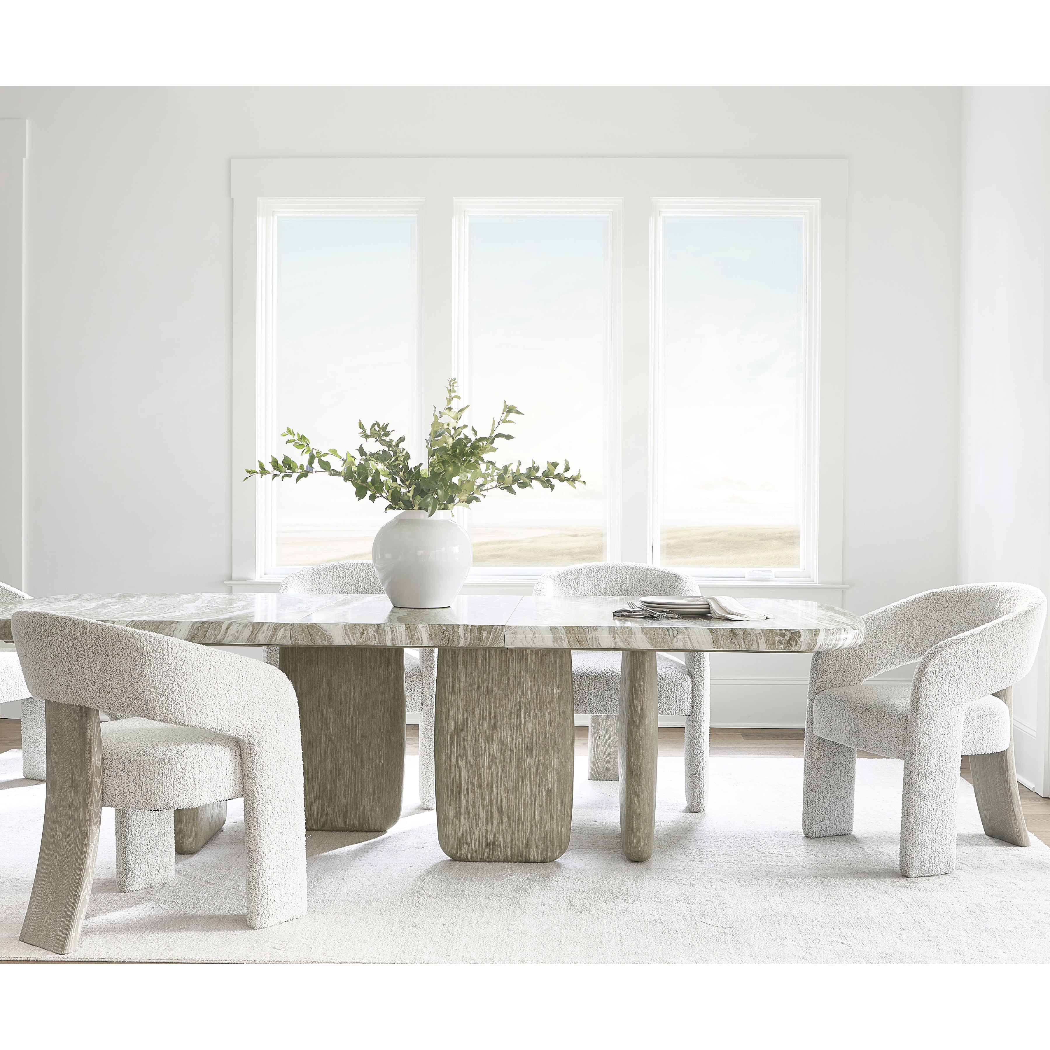 Open Back Arcadia Arm Chair by Bernhardt