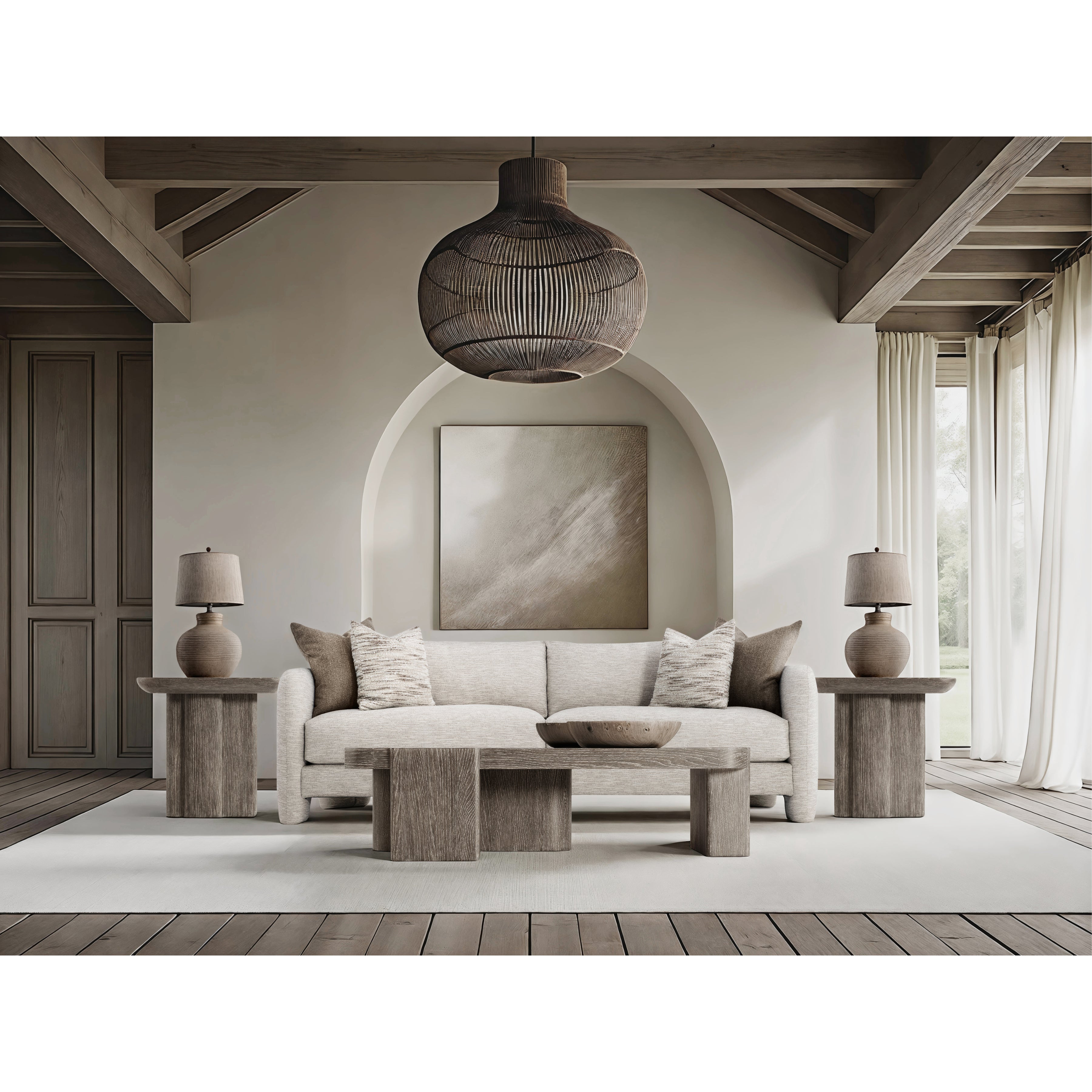 Monolith Side Table by Bernhardt