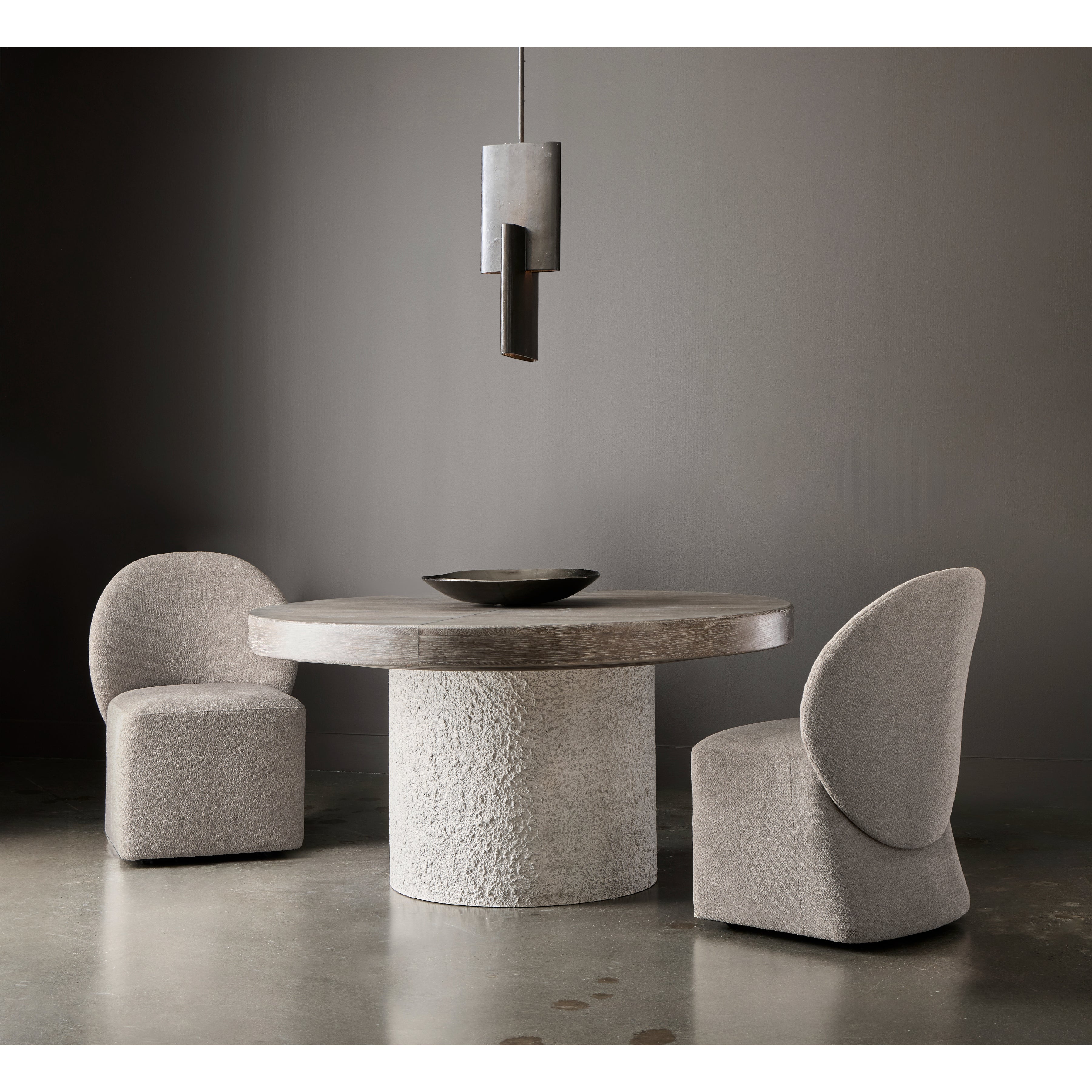Monolith Upholstered Side Chair by Bernhardt