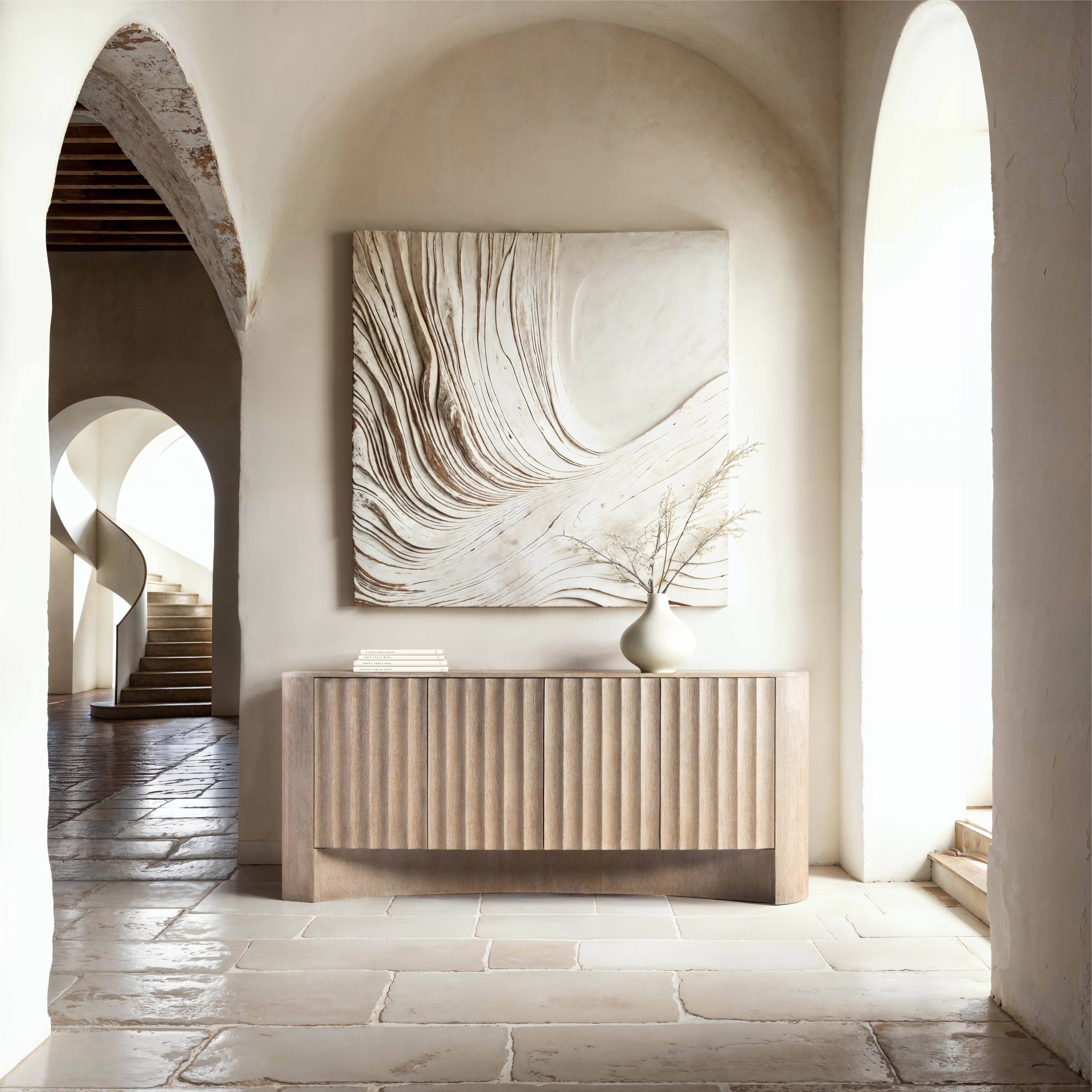 Loggia Entertainment Credenza by Bernhardt