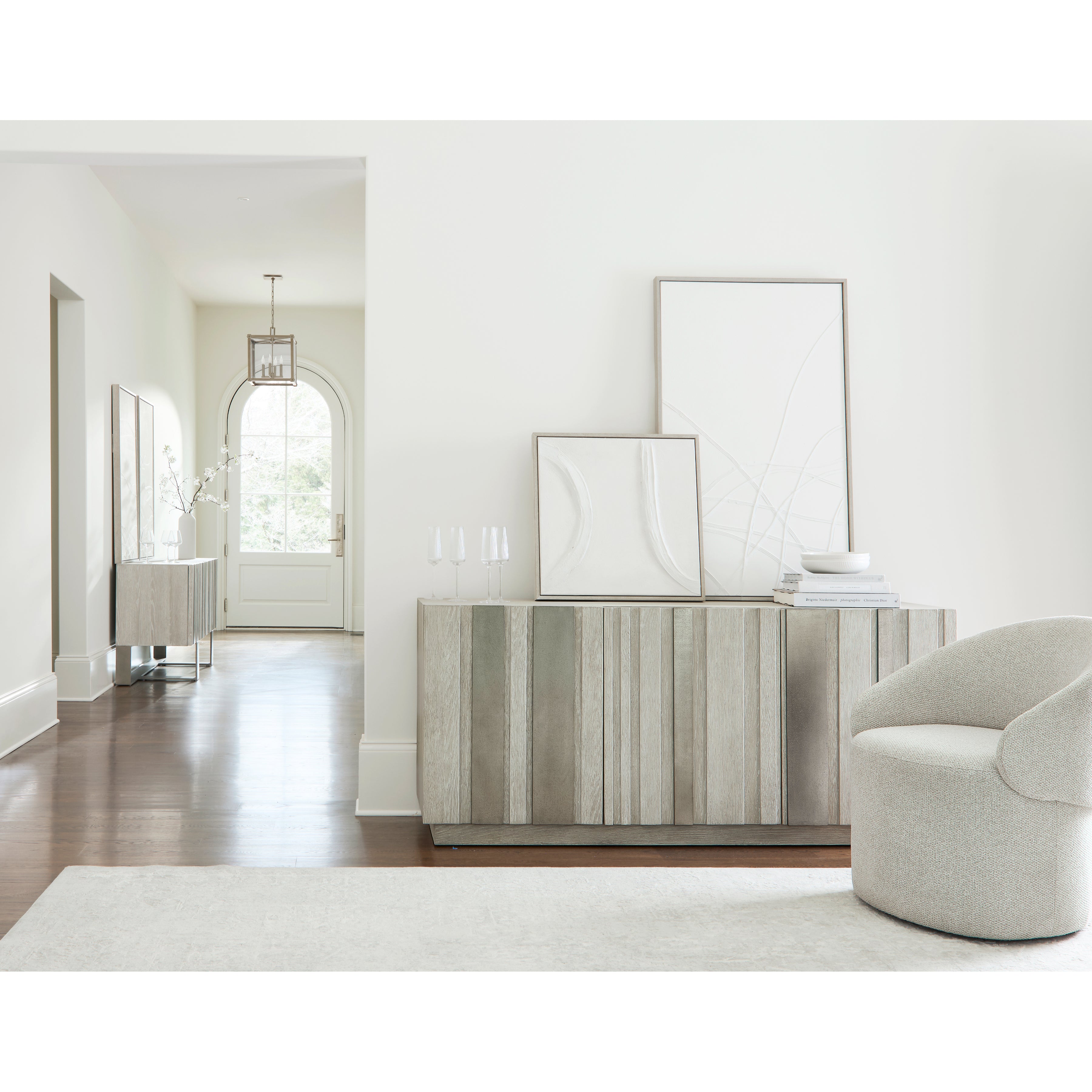 Tempo Barrel Arm Chair by Bernhardt
