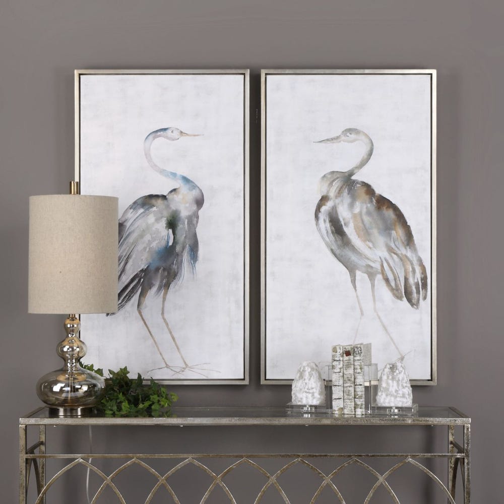 Uttermost Summer Birds Framed Art - Set of 2