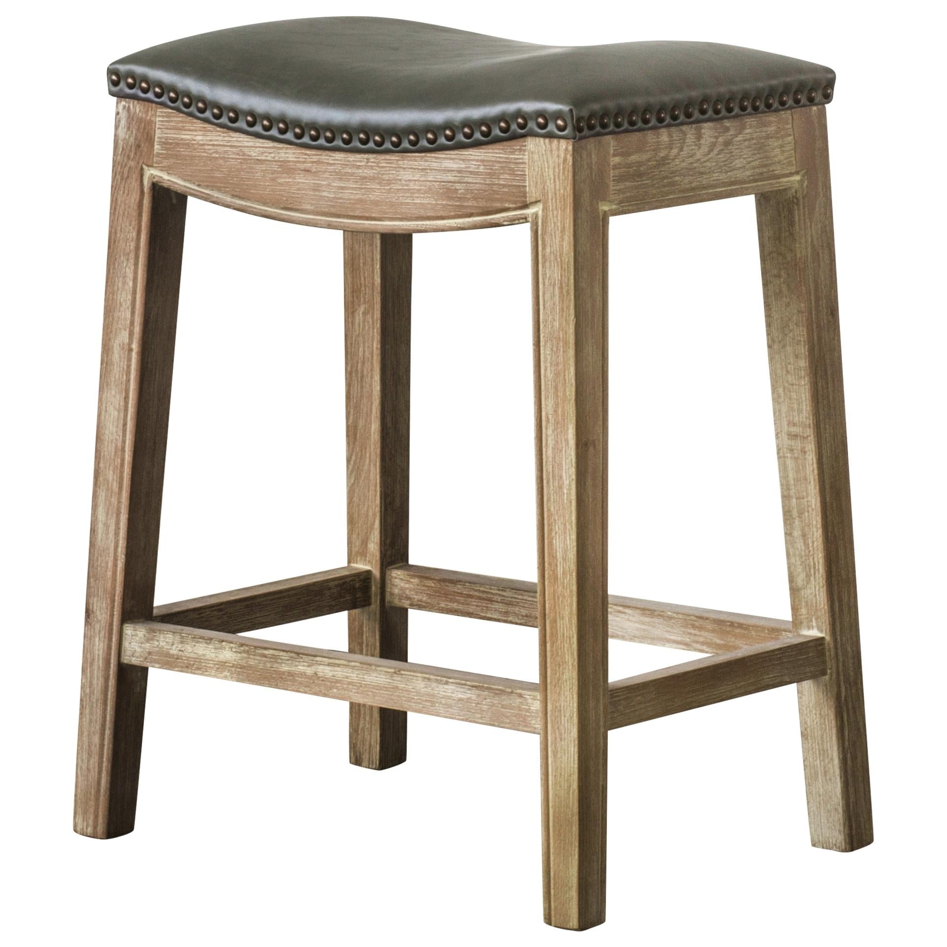 Elmo KD Bonded Leather with Weathered Smoke Legs Counter Stool Bar & Counter Stools NPD Vintage Gray , Black Friday Sale NPD Furniture Sale, Old Bones Co, Mid Century Furniture Sale, Four Hands Furniture, Black Friday Sale Elmo KD Bonded Leather with Weathered Smoke Legs Counter Stool,Gus Sale, Perigold Elmo KD Bonded Leather with Weathered Smoke Legs Counter Stool Bar & Counter Stools Black Friday Sale , Perigold Sale Elmo KD Bonded Leather with Weathered Smoke Legs Counter Stool,Elmo KD Bonded Leather wit