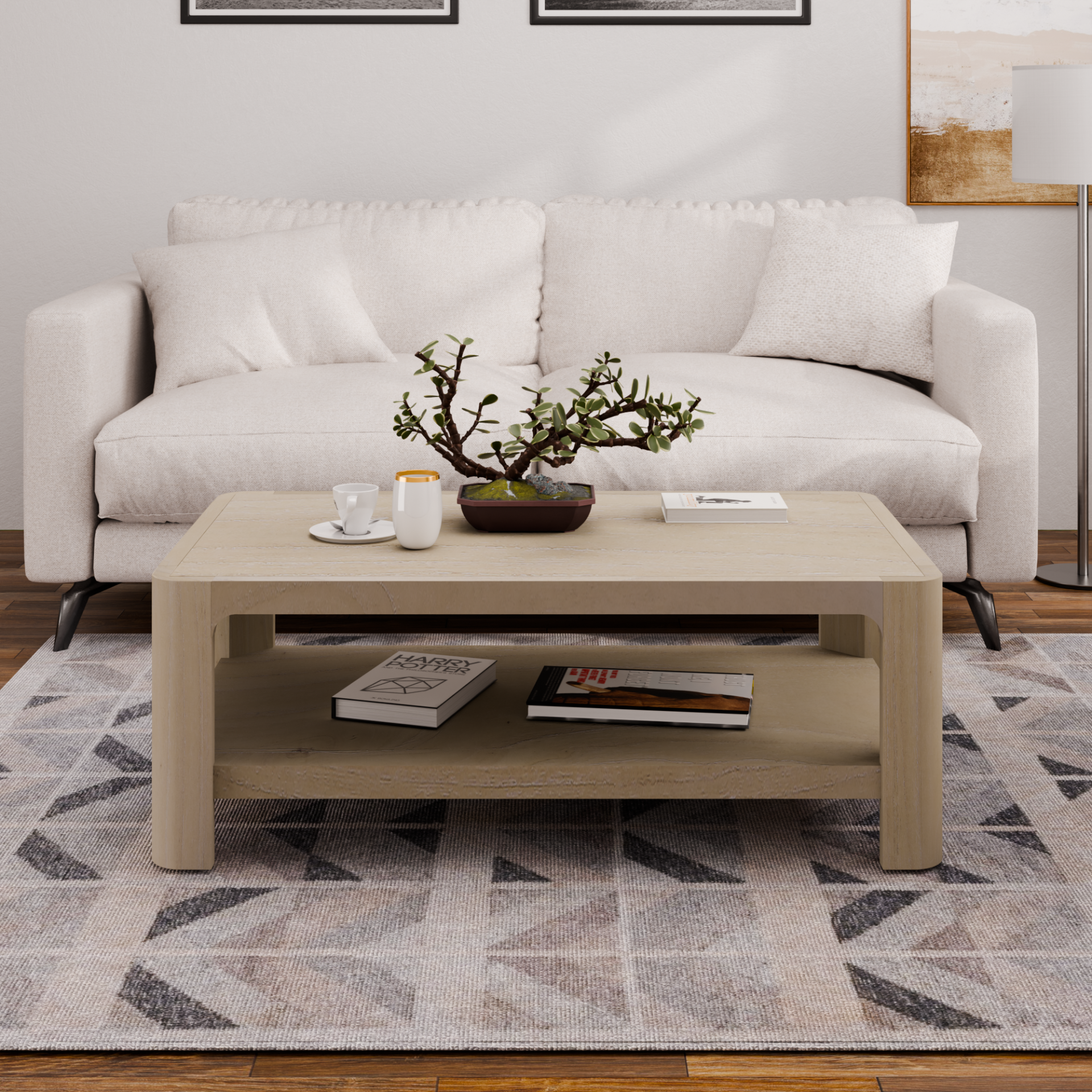 Trevin KD Rectangular Coffee Table