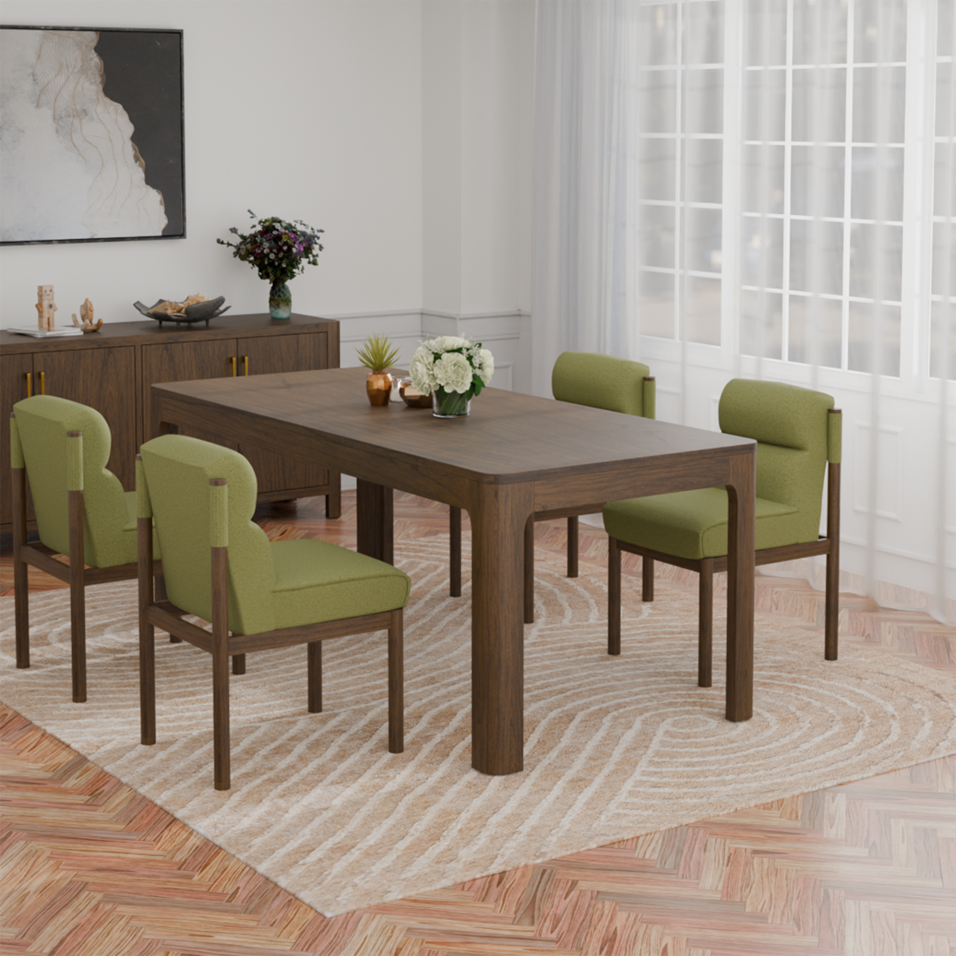 Trevin KD 79" Dining Table
