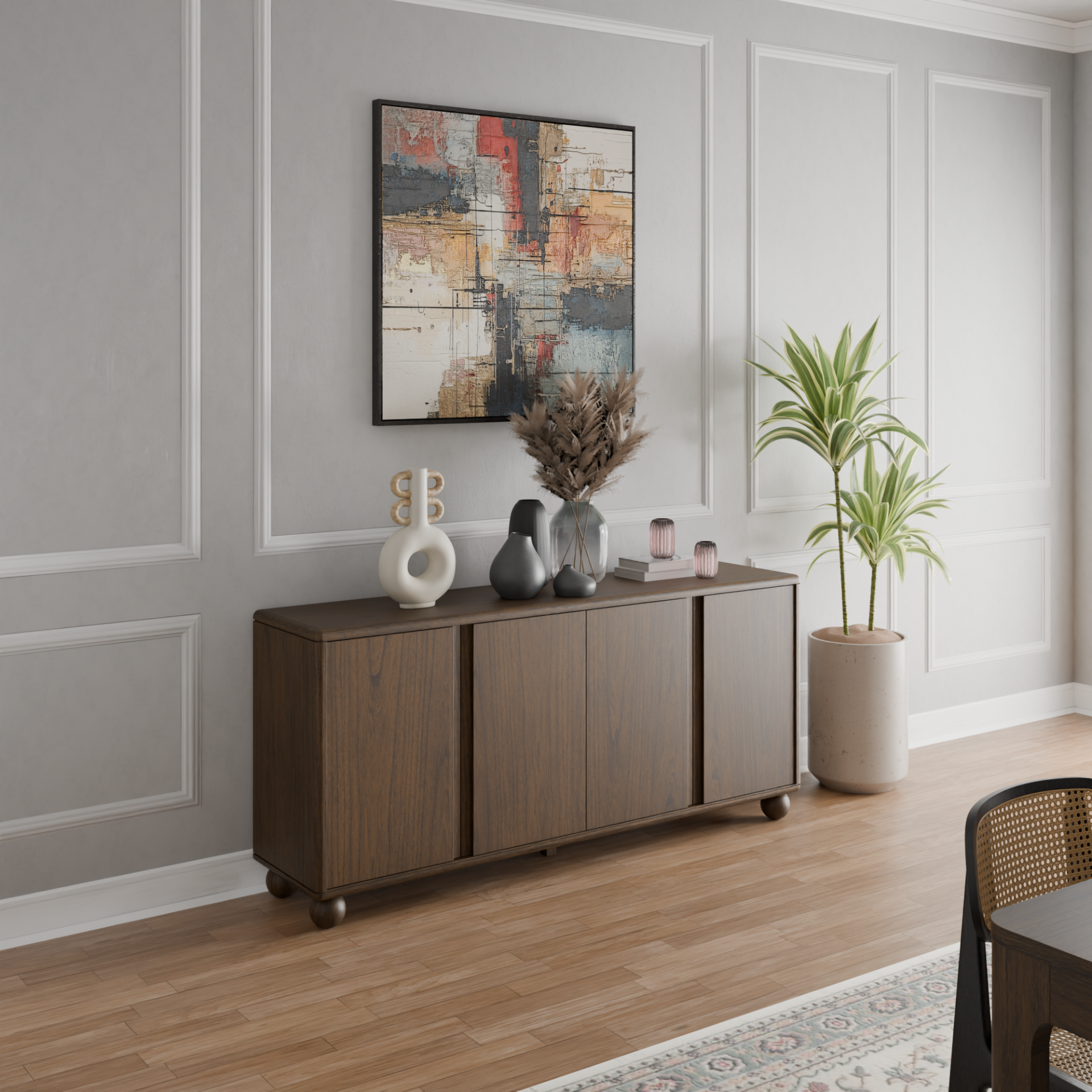 Harlyn 4 Doors Buffet/Sideboard