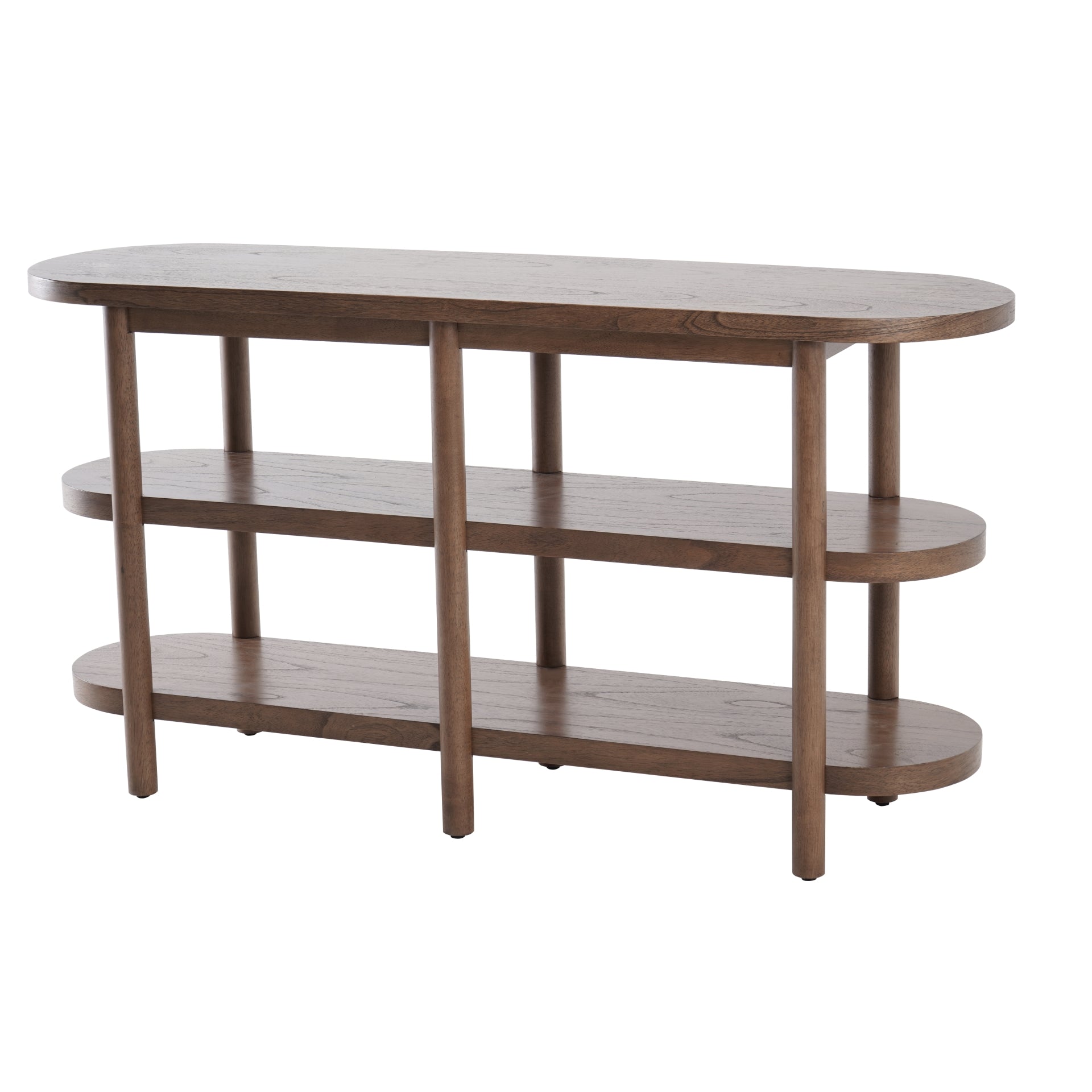 Lester Console Table with Shelves