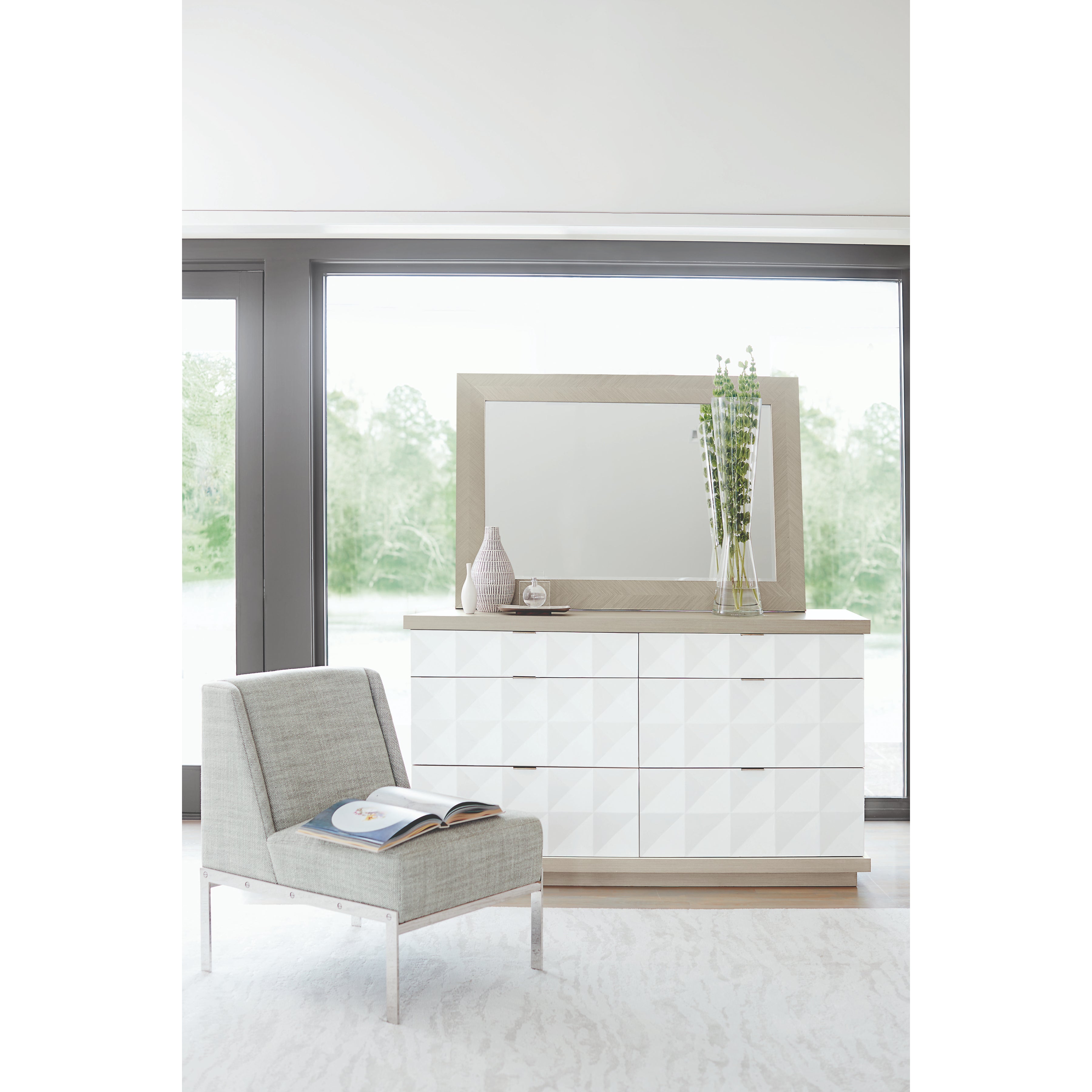 Axiom Patterned Dresser by Bernhardt