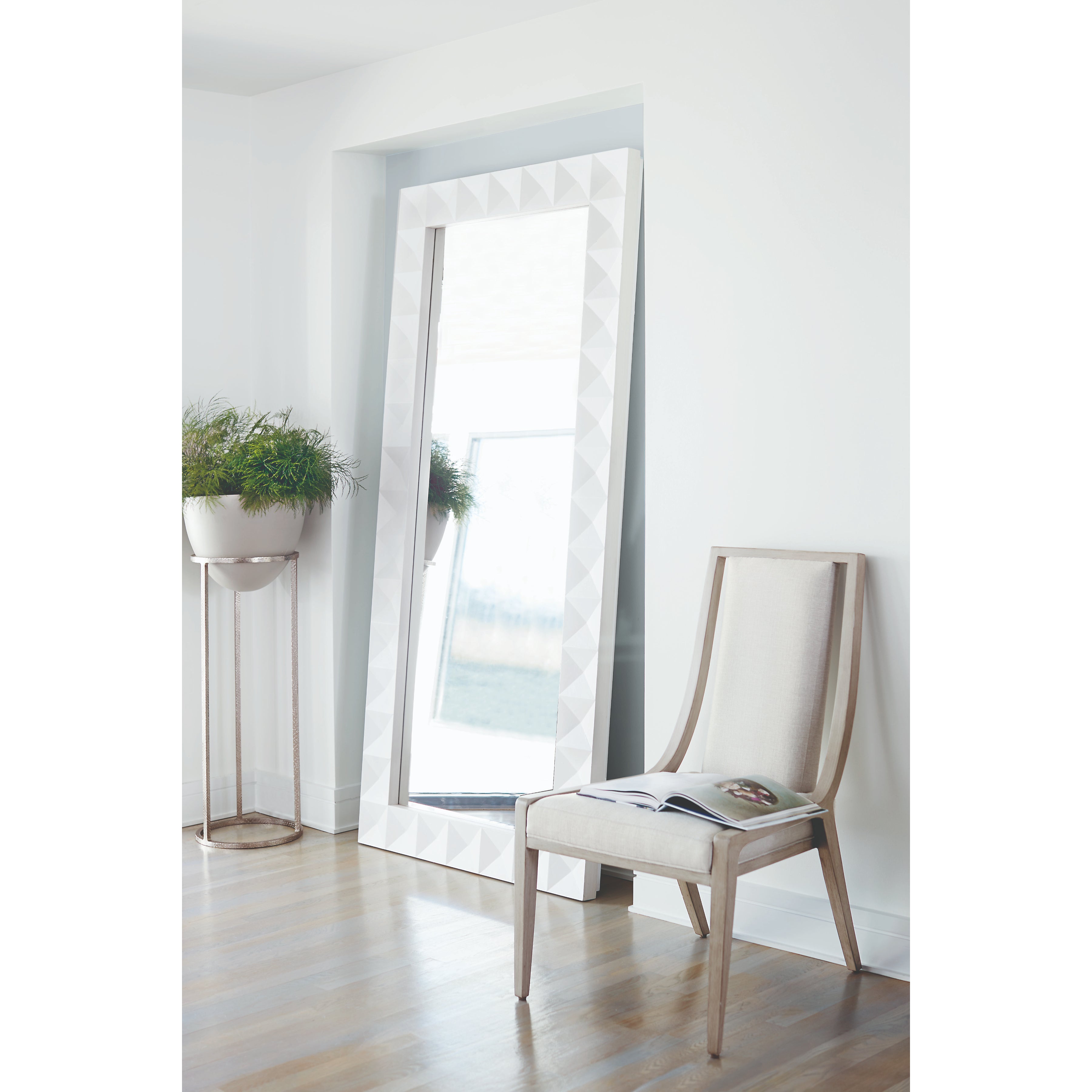 Axiom Curved Side Chair by Bernhardt