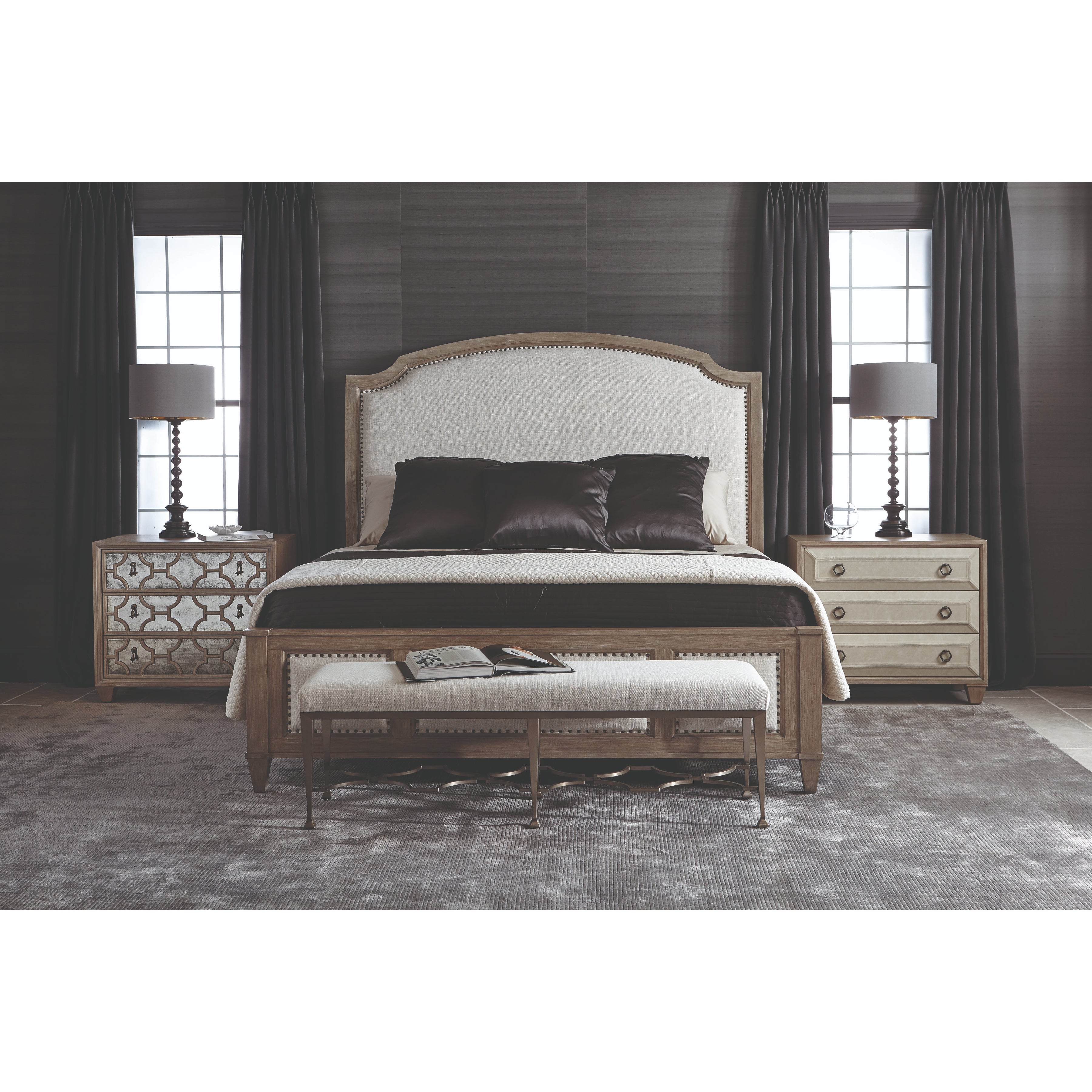 Santa Barbara Mirrored Nightstand by Bernhardt