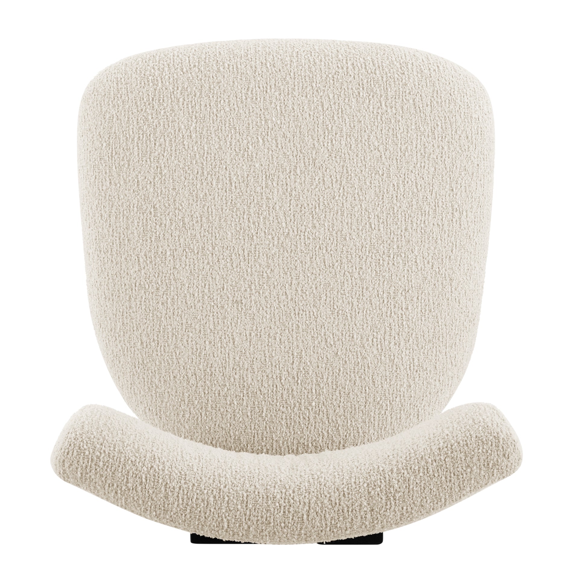 Hailey Boucle Dining Side Chair Black Frame - Set of 2