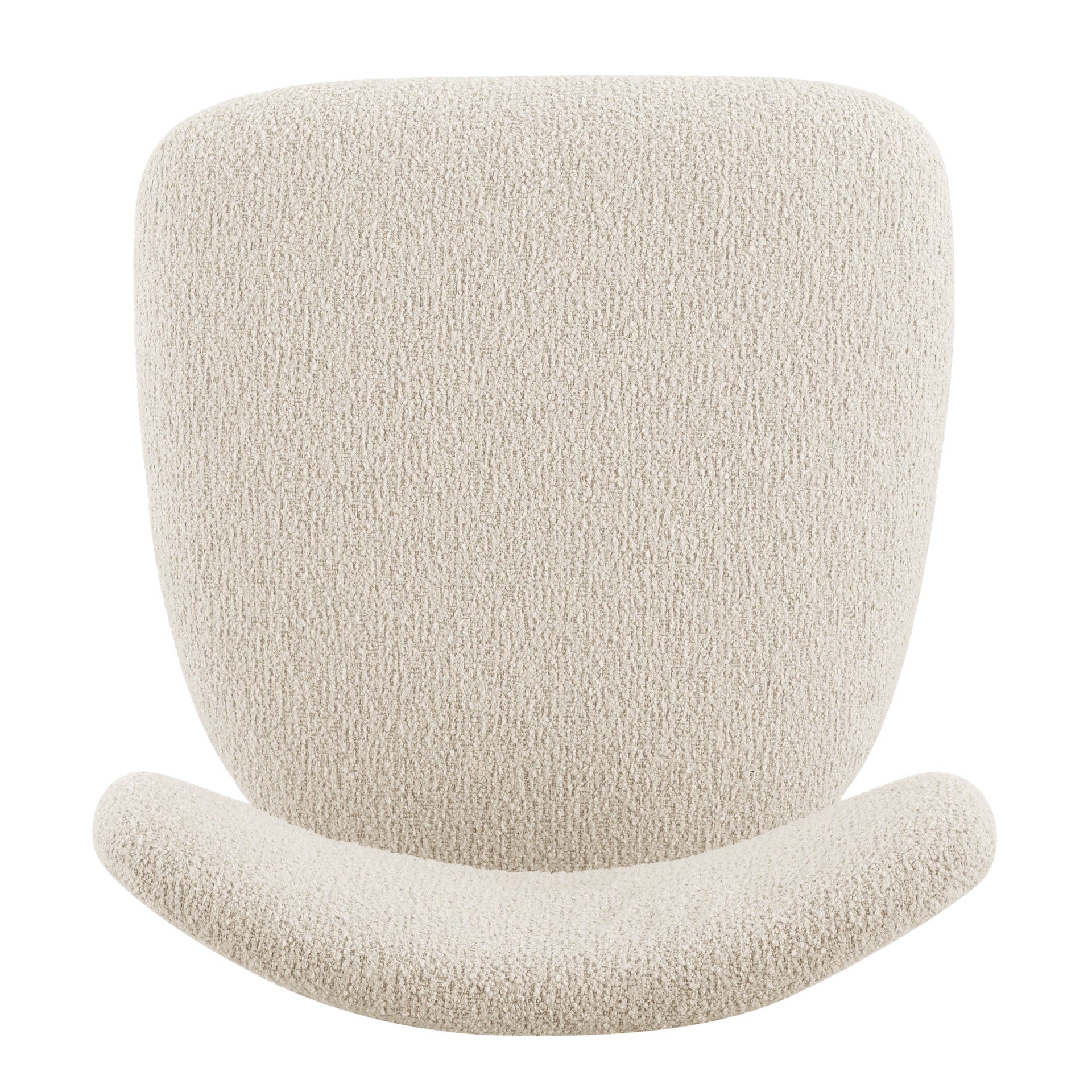 Verna Boucle Counter Stool Black Frame