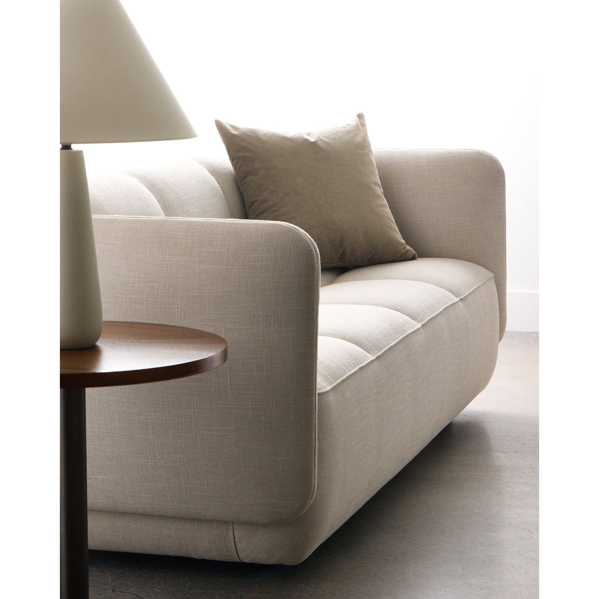 Brasea Round Side Table by Bernhardt