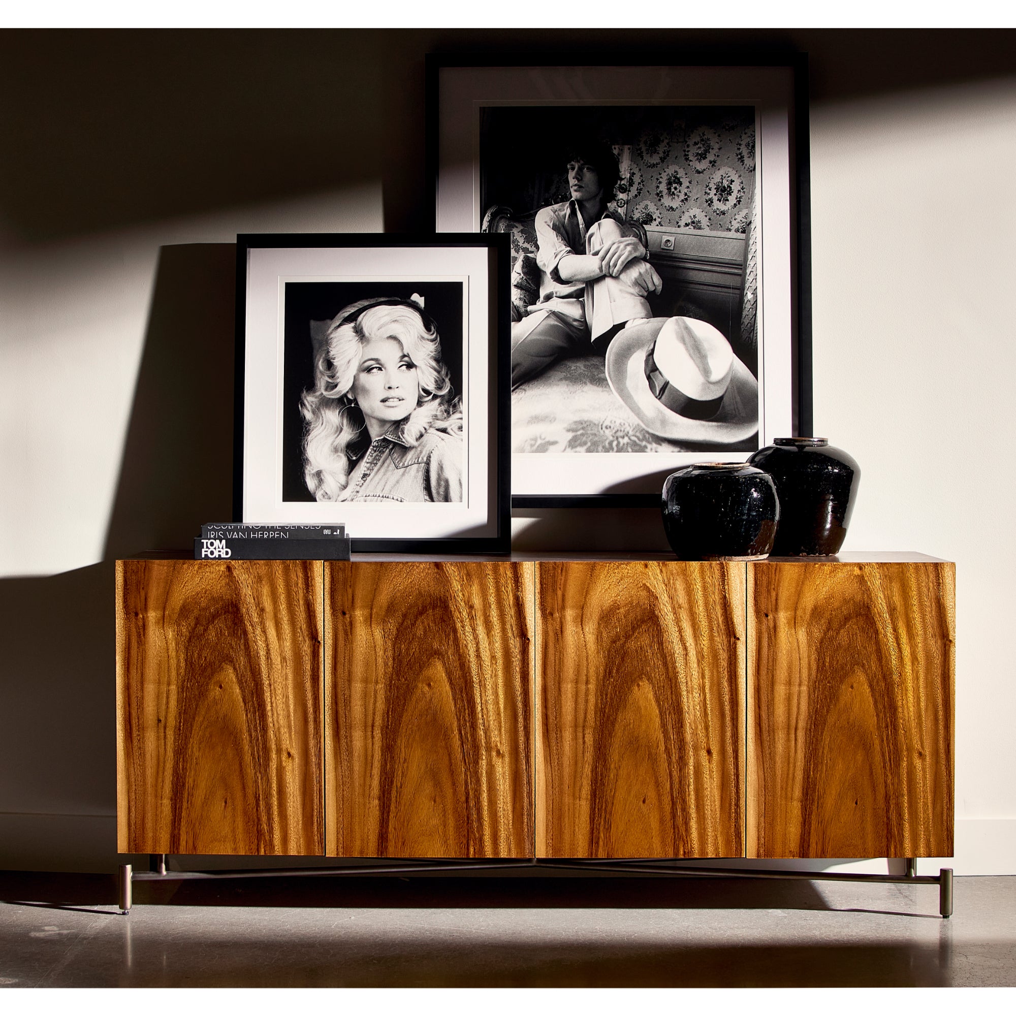 Brasea Wooden Entertainment Credenza by Bernhardt