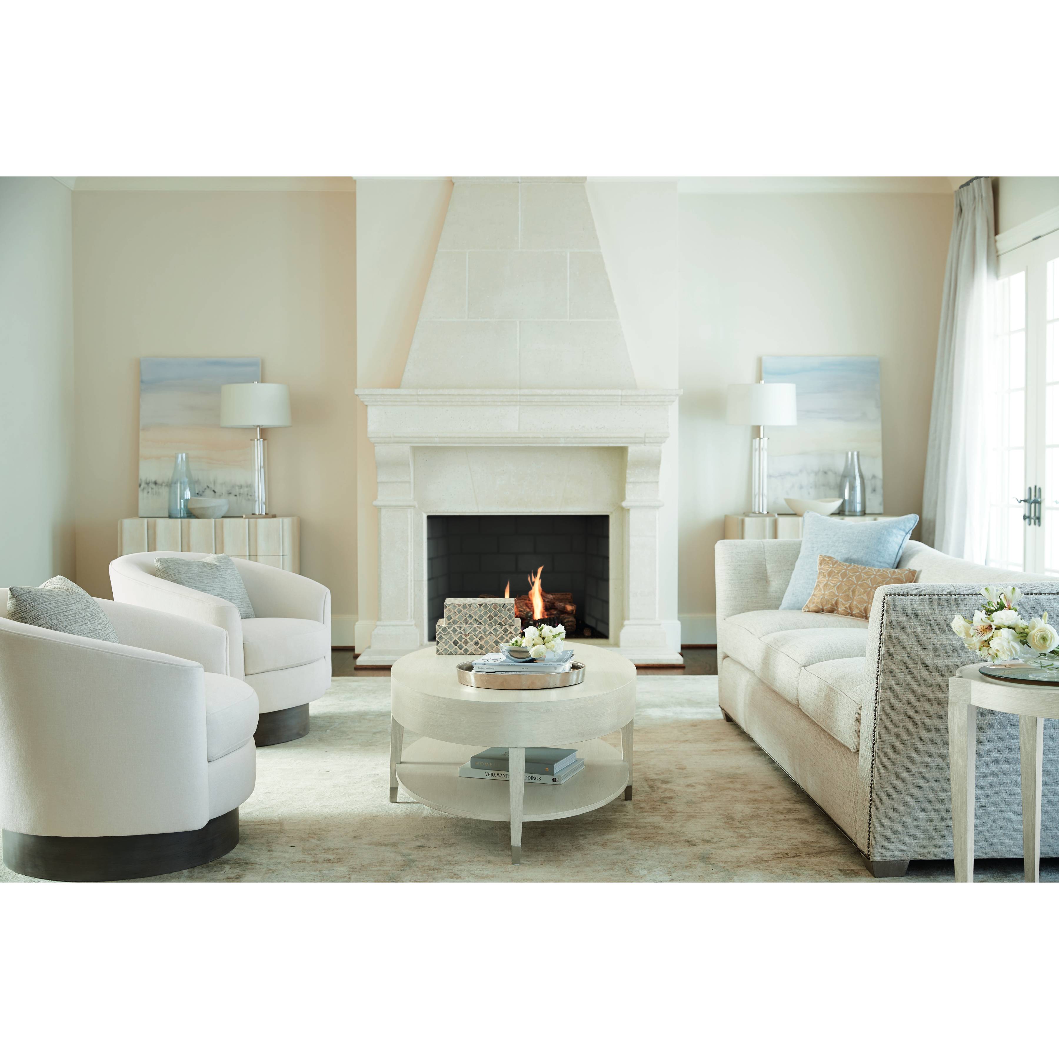 East Hampton Oval Cocktail Table by Bernhardt