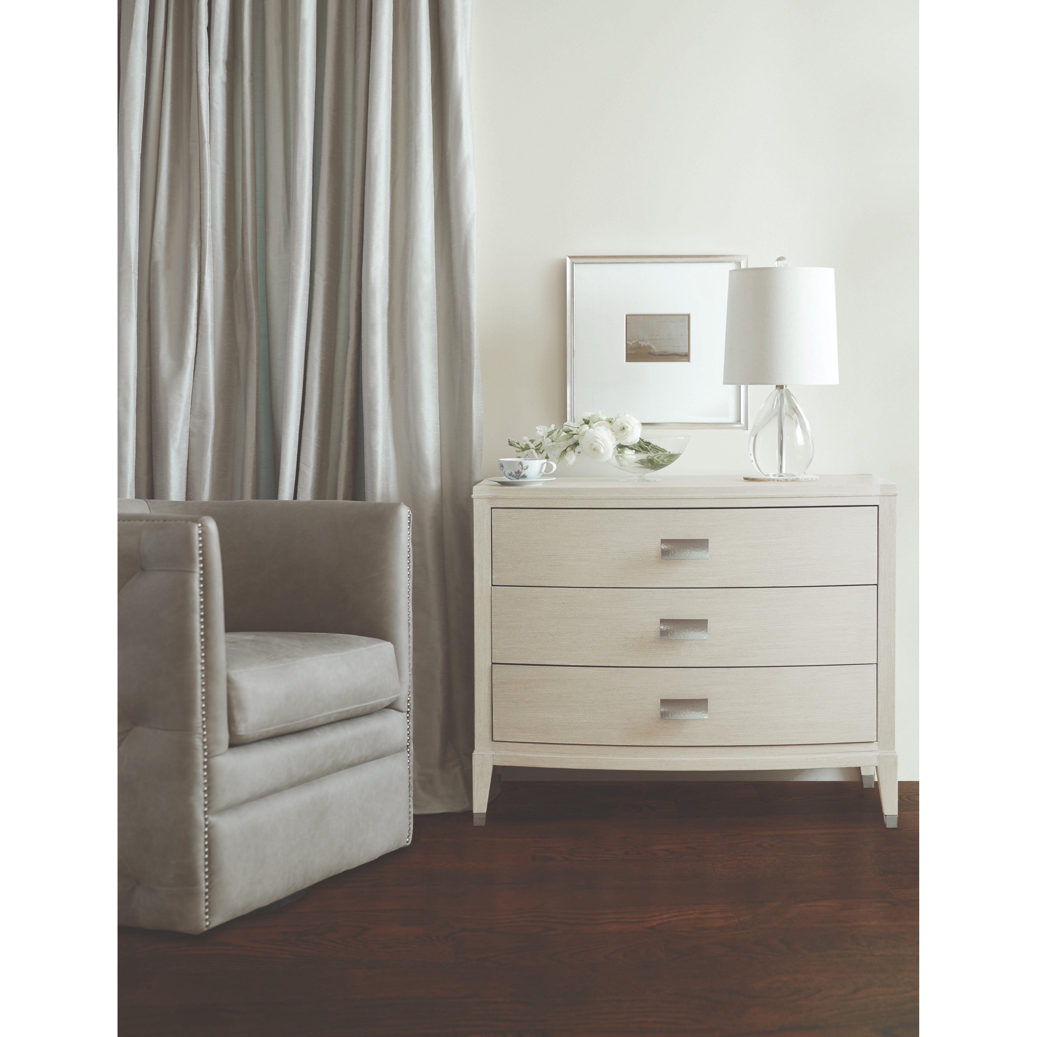 East Hampton 3 Drawer Nightstand by Bernhardt