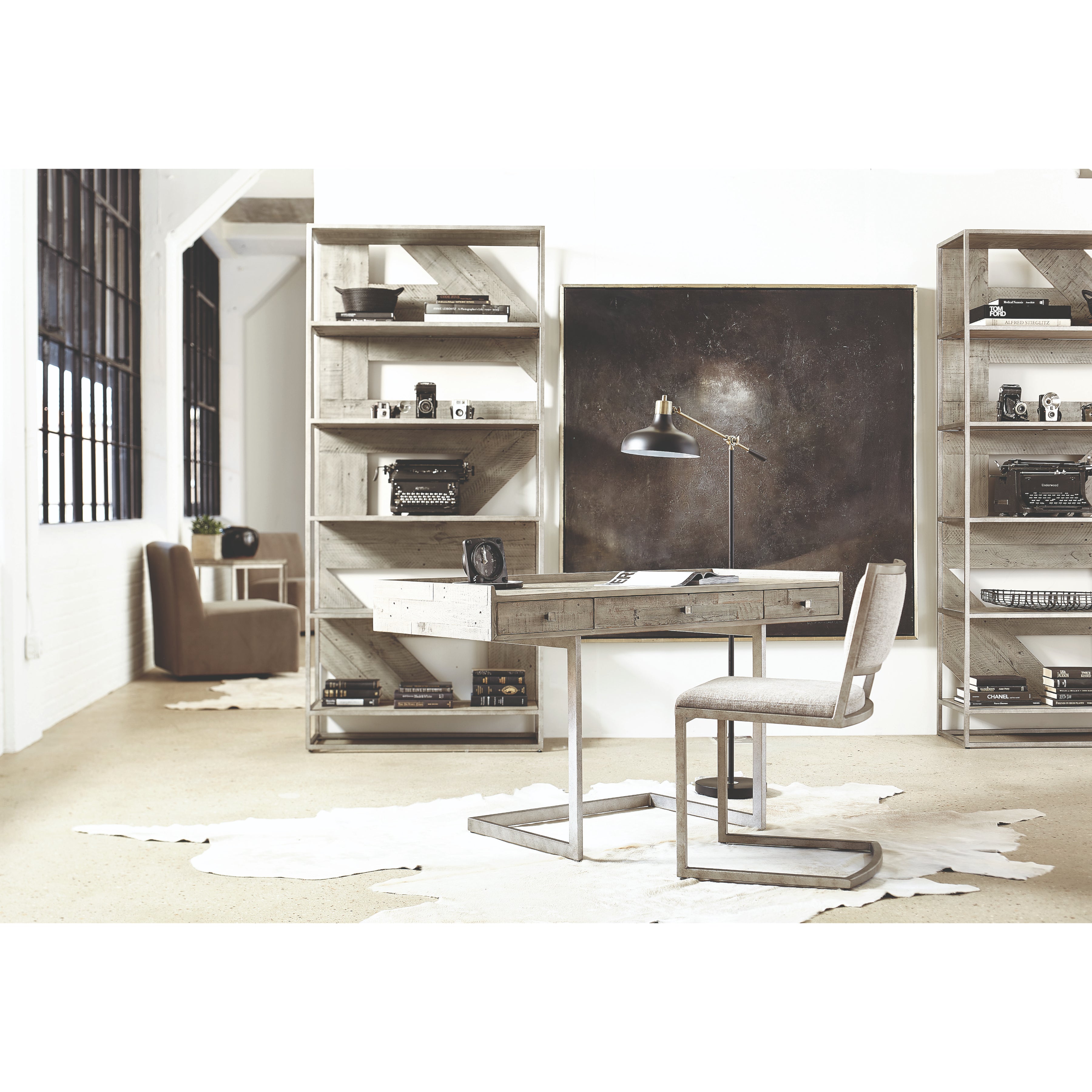 Ames Metal Side Chair by Bernhardt