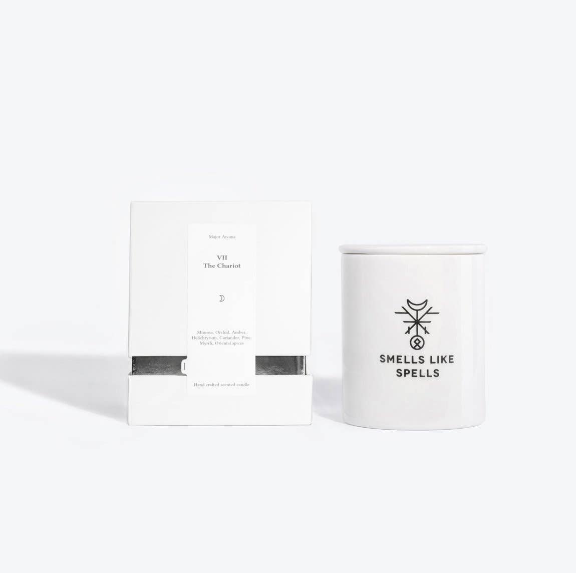 Major Arcana - The Chariot | Candle & handmade Porcelain Jar