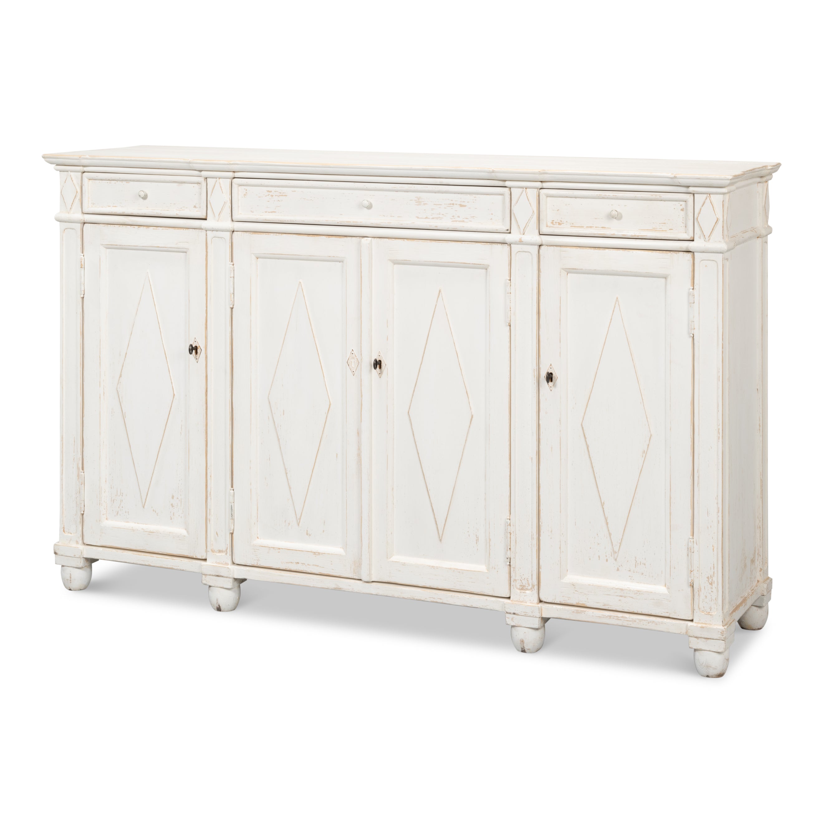 Diamond Wall Sideboard