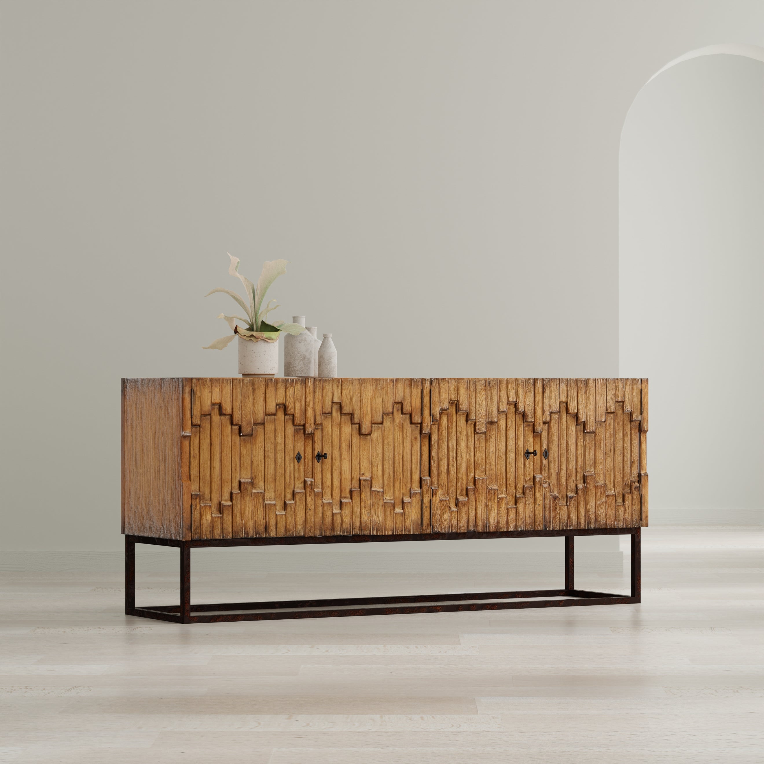 Aztec Sideboard on Stand