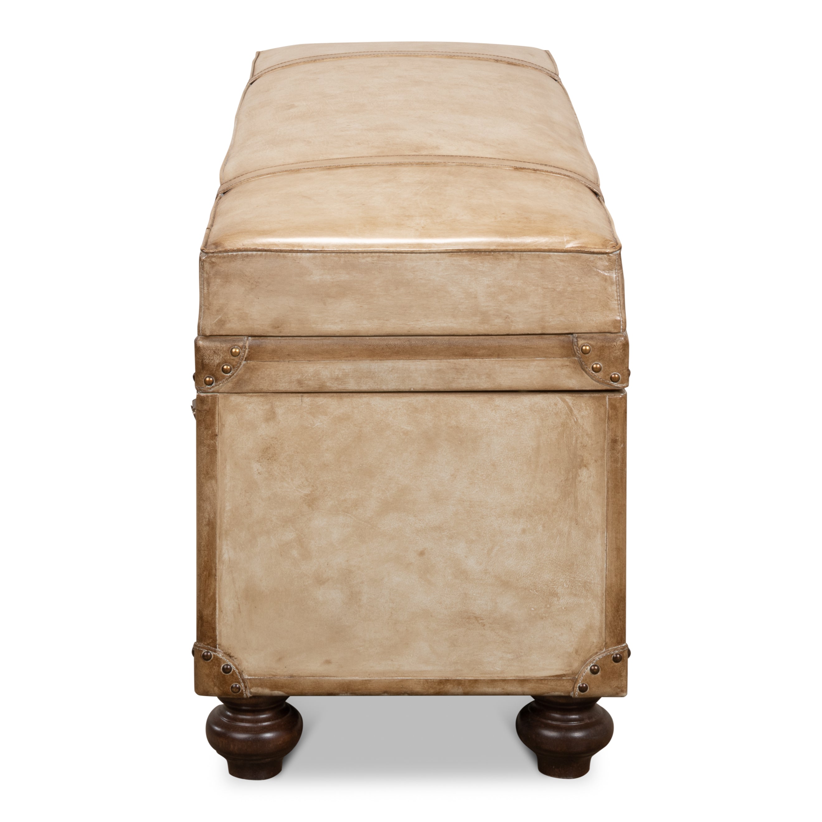 Leather Trunk/Bench