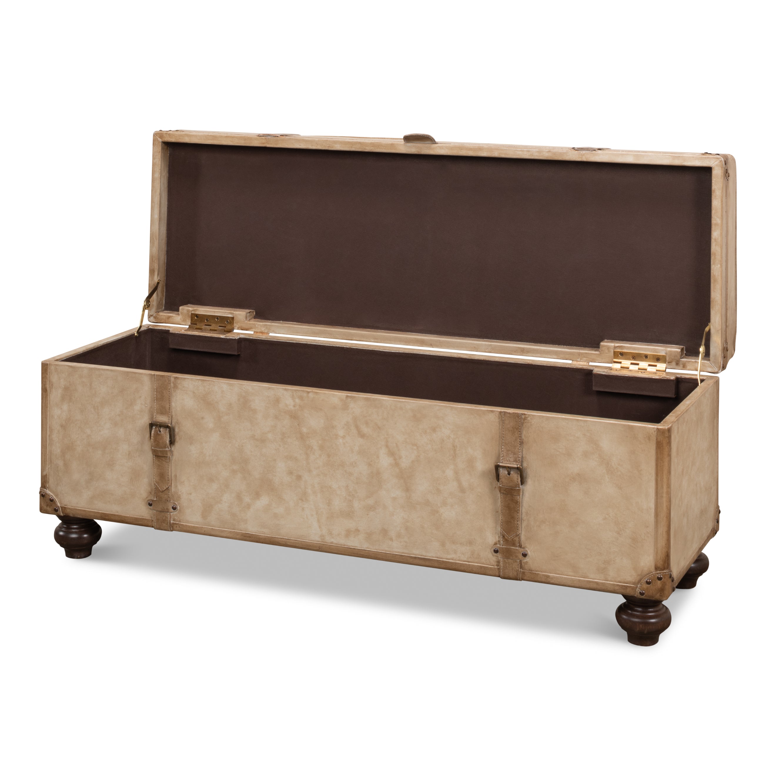 Leather Trunk/Bench